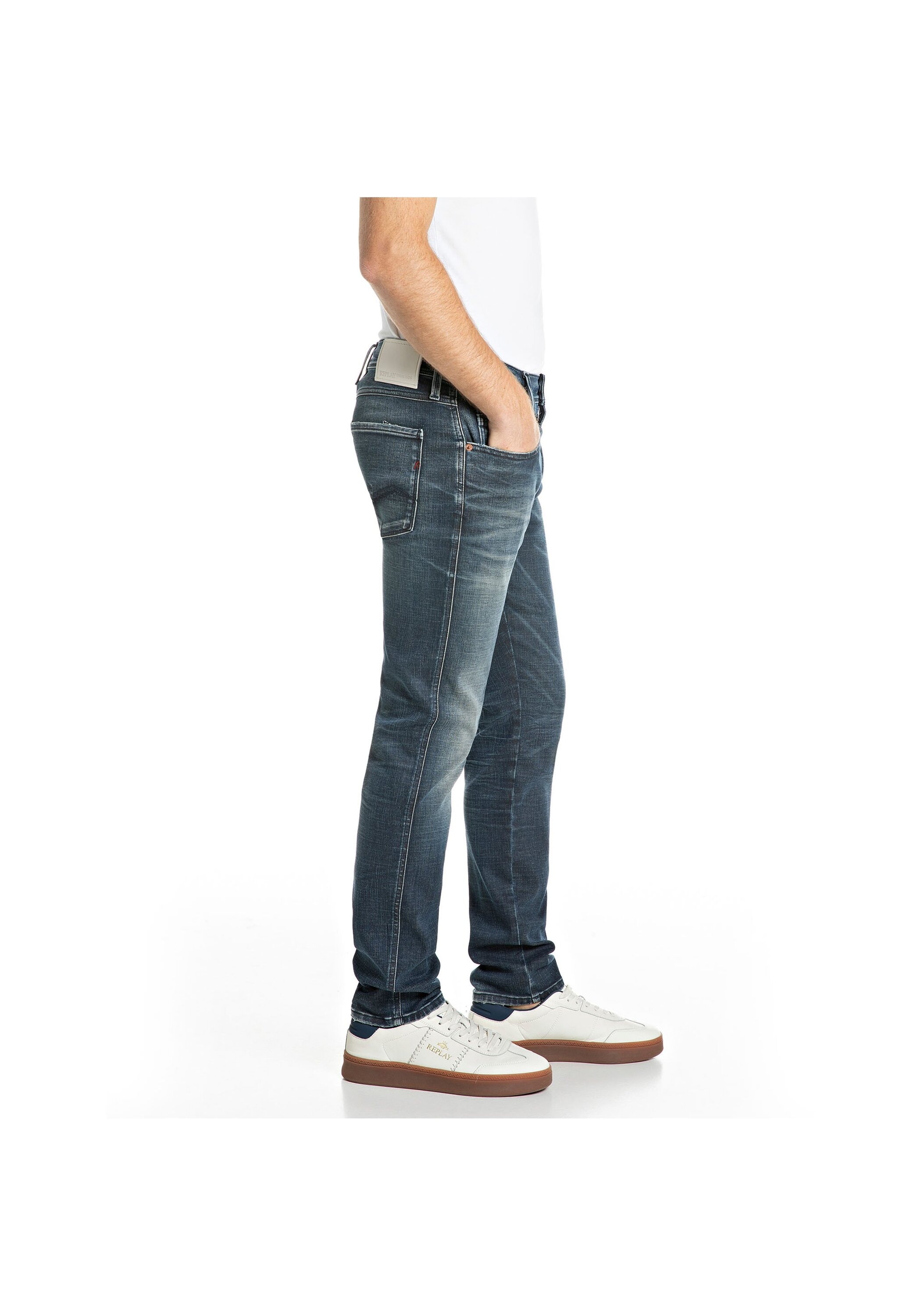 Replay Skinny-fit-Jeans »Jeans Hyperflex ANBASS«