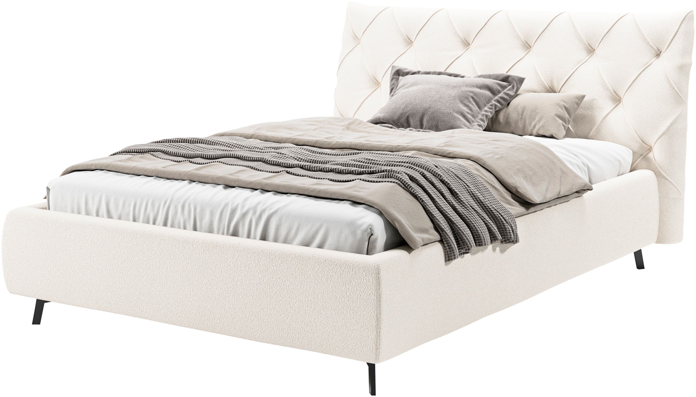 Home affaire Polsterbett "Elloree, in 4 Breiten bis 200cm, auch in Leder" K günstig online kaufen