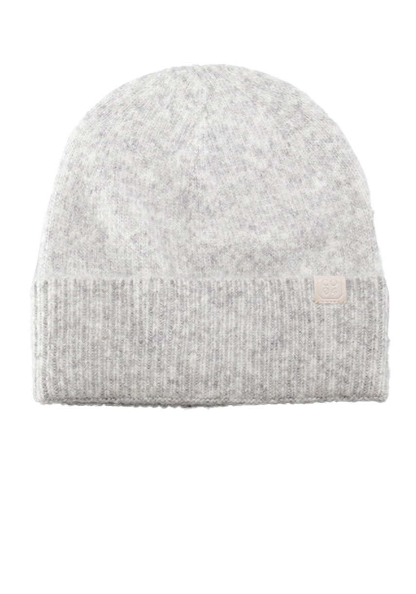 chillouts Strickmütze "Riana Hat", mit dezentem Markenlogo und breitem Umsc günstig online kaufen