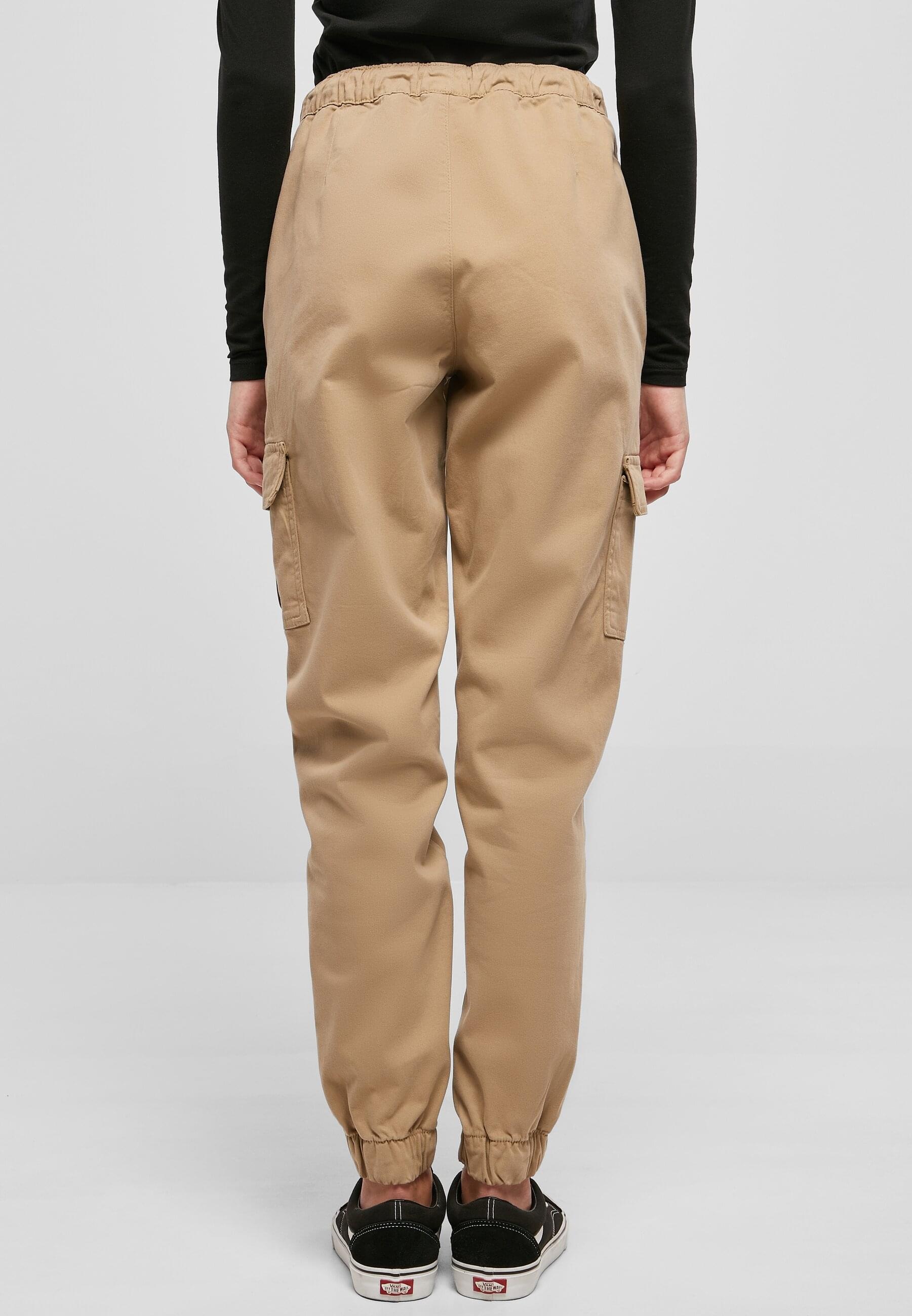URBAN CLASSICS Stoffhose »Urban Classics Damen«, (1 tlg.)