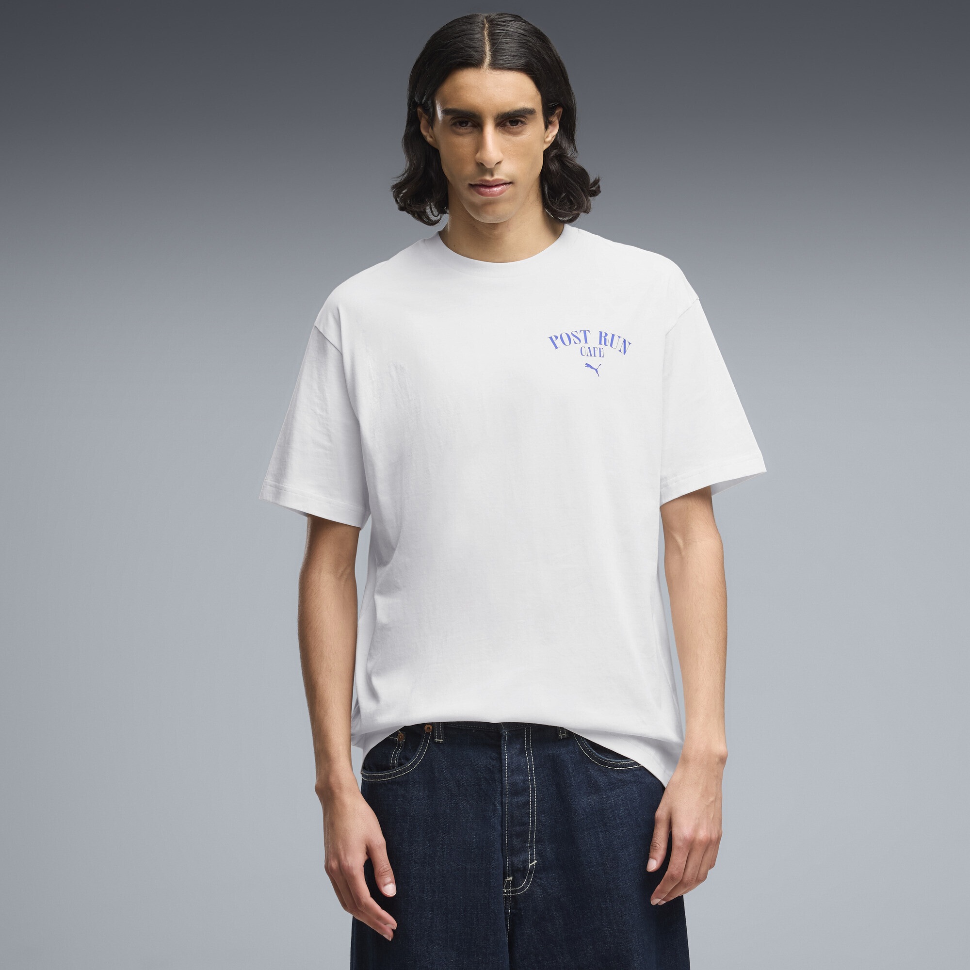 PUMA T-Shirt »Graphic PUMA Cafe Relaxed T-Shirt Herren«