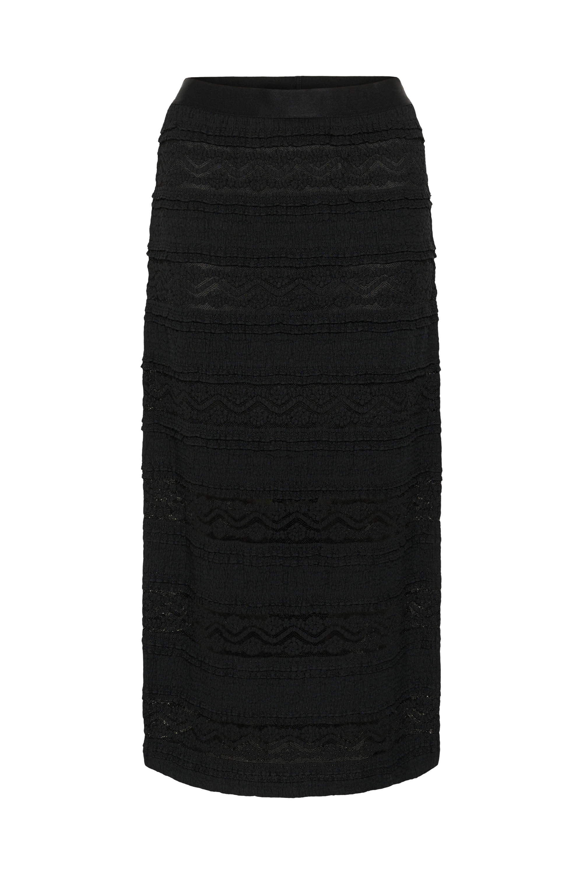 KAFFE Midirock "Damen Rock KAanne"