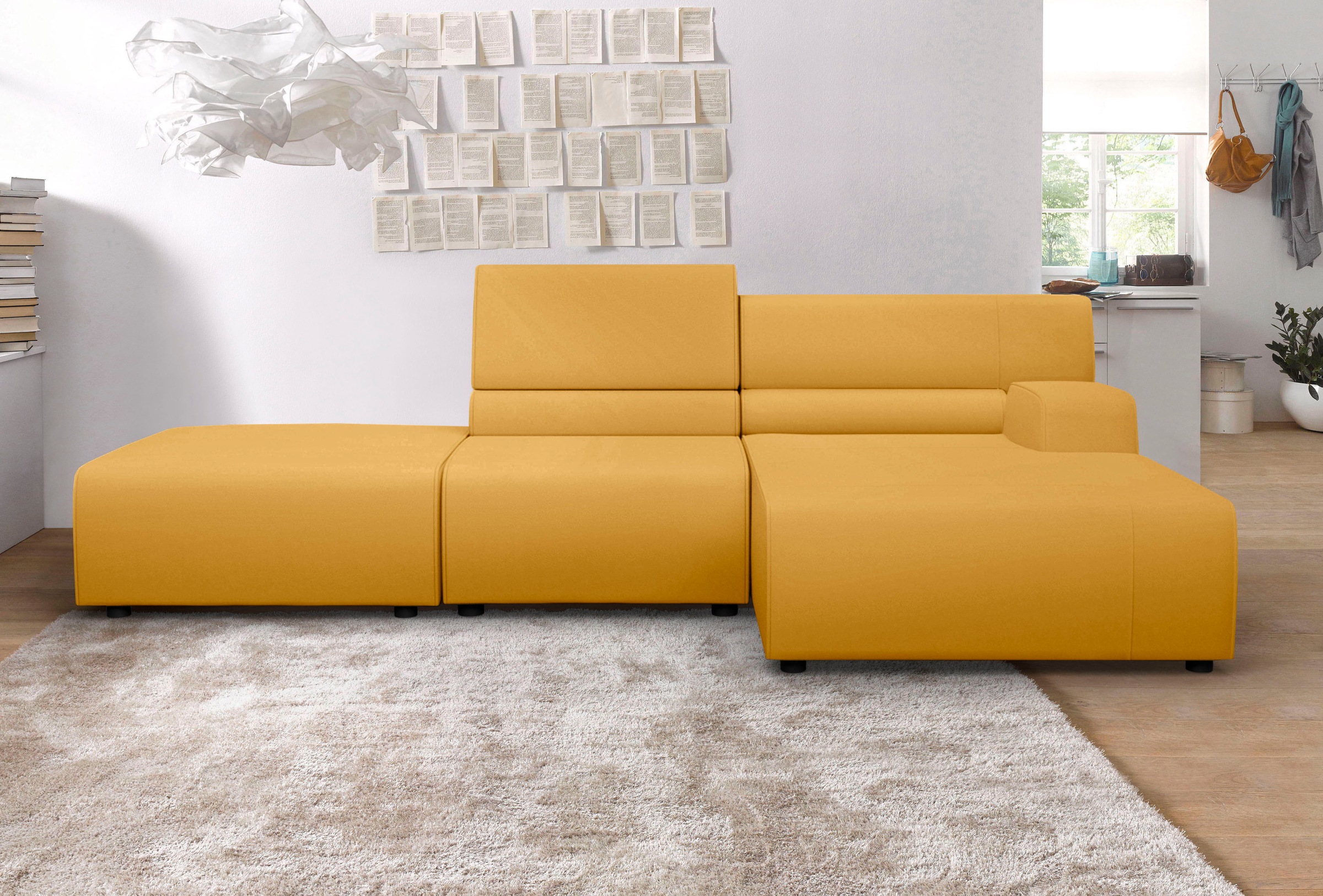 Egoitaliano Ecksofa "Babouche, Designsofa mit außergewöhnlichem Sitzkomfort günstig online kaufen