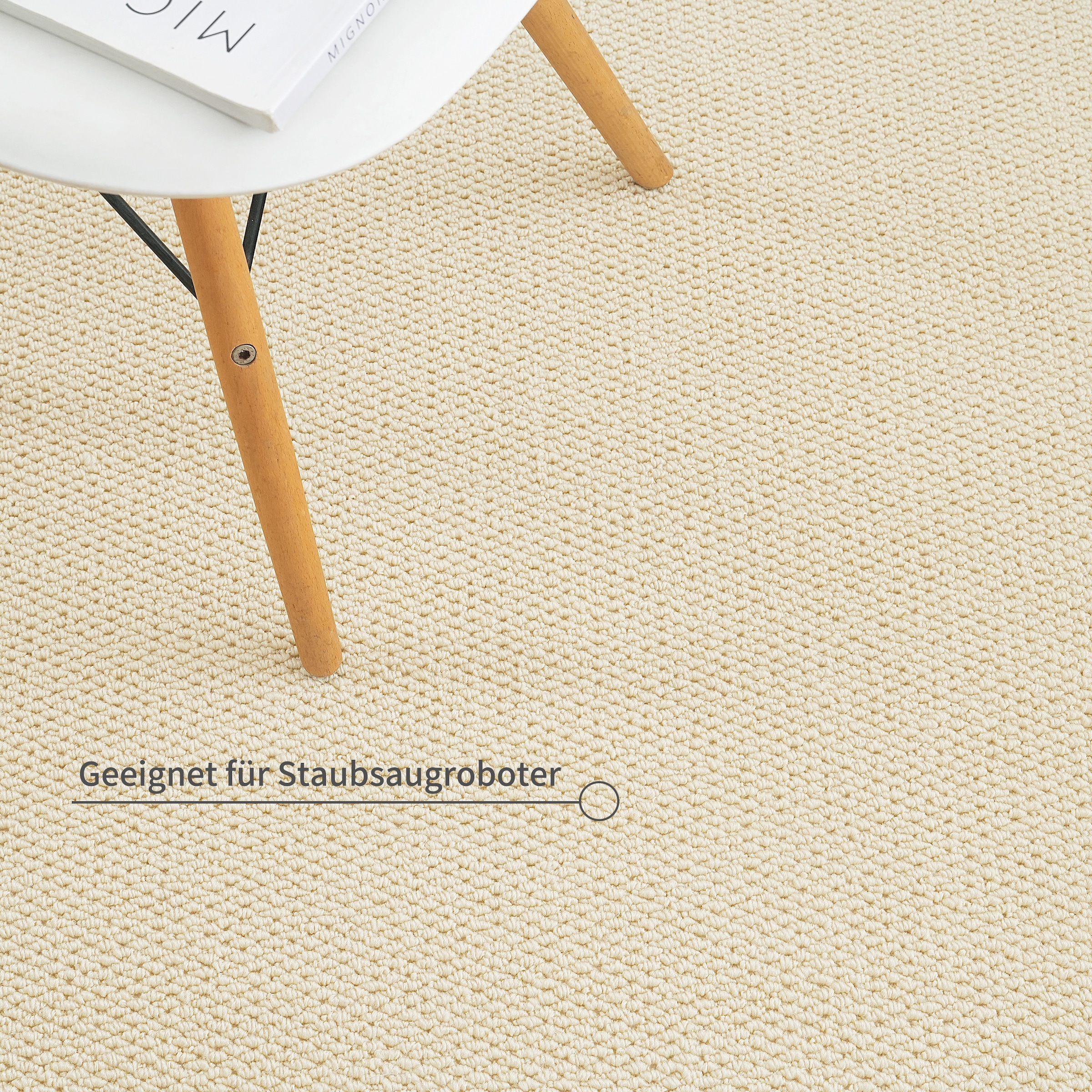 my home Teppich »Lilia«, rechteckig, 5 mm Höhe, Sisal-Optik, Wohnzimmer, Schlafzimmer, Esszimmer