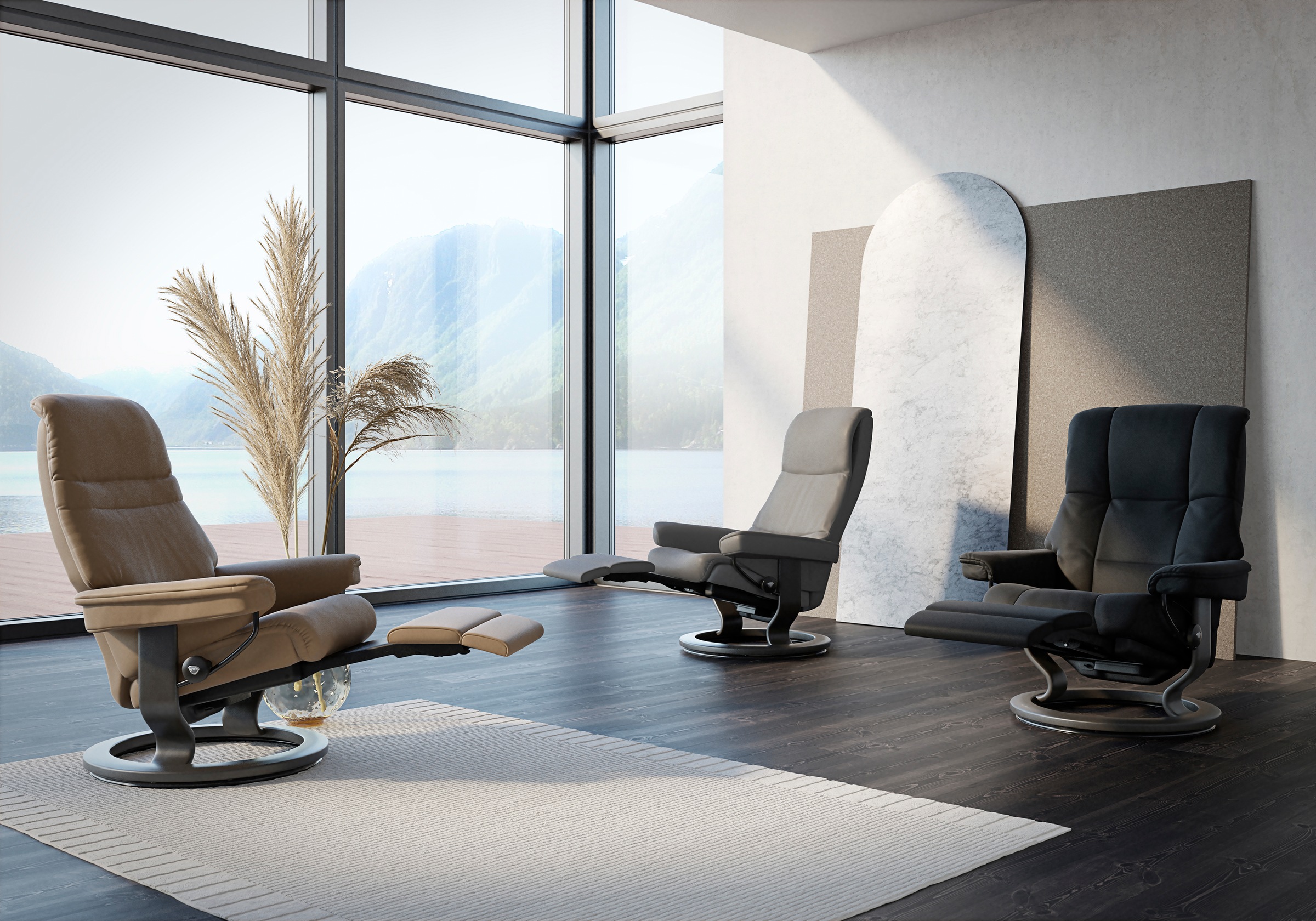 Stressless® Relaxsessel »Sunrise«, elektrisch verstellbar, optional 2-motorisch, Größe M & L