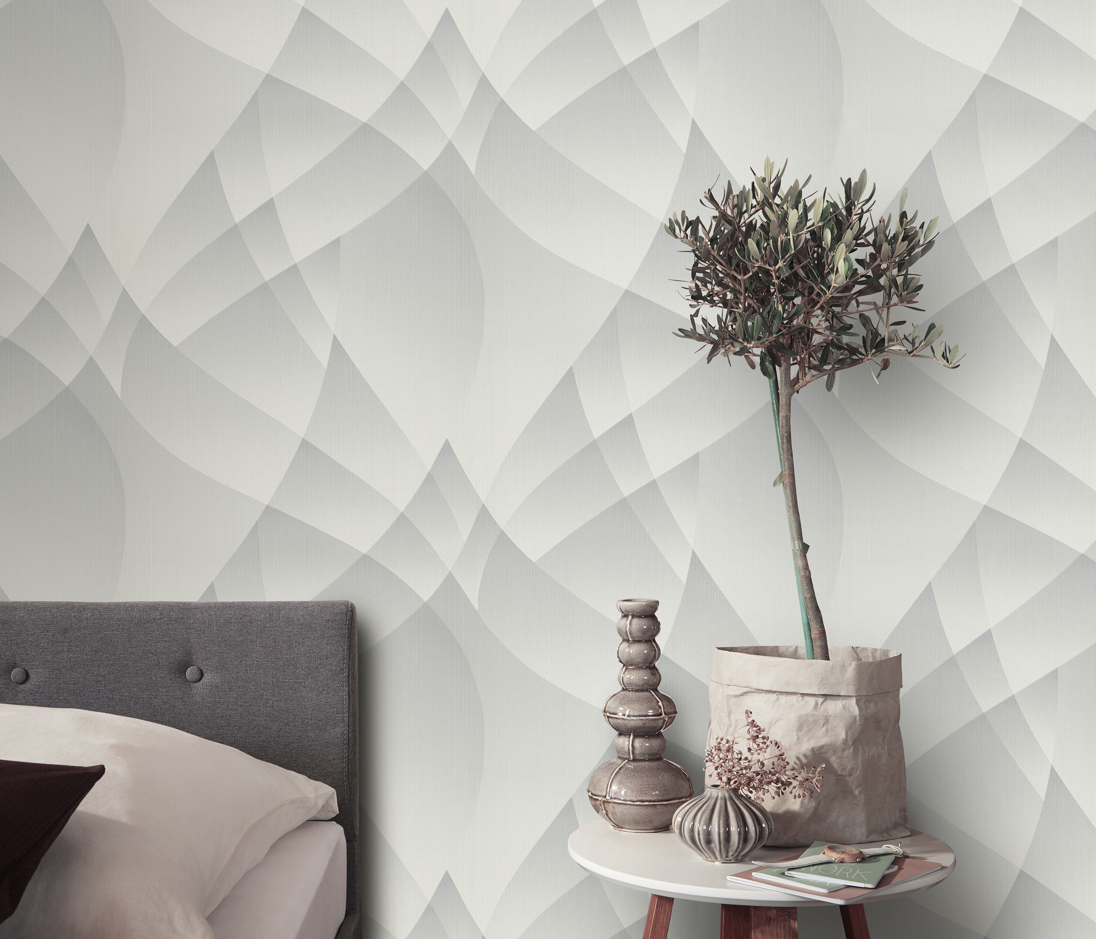 Fashion for walls Vliestapete "Lumina" geometrisch geprägt Phthalate frei