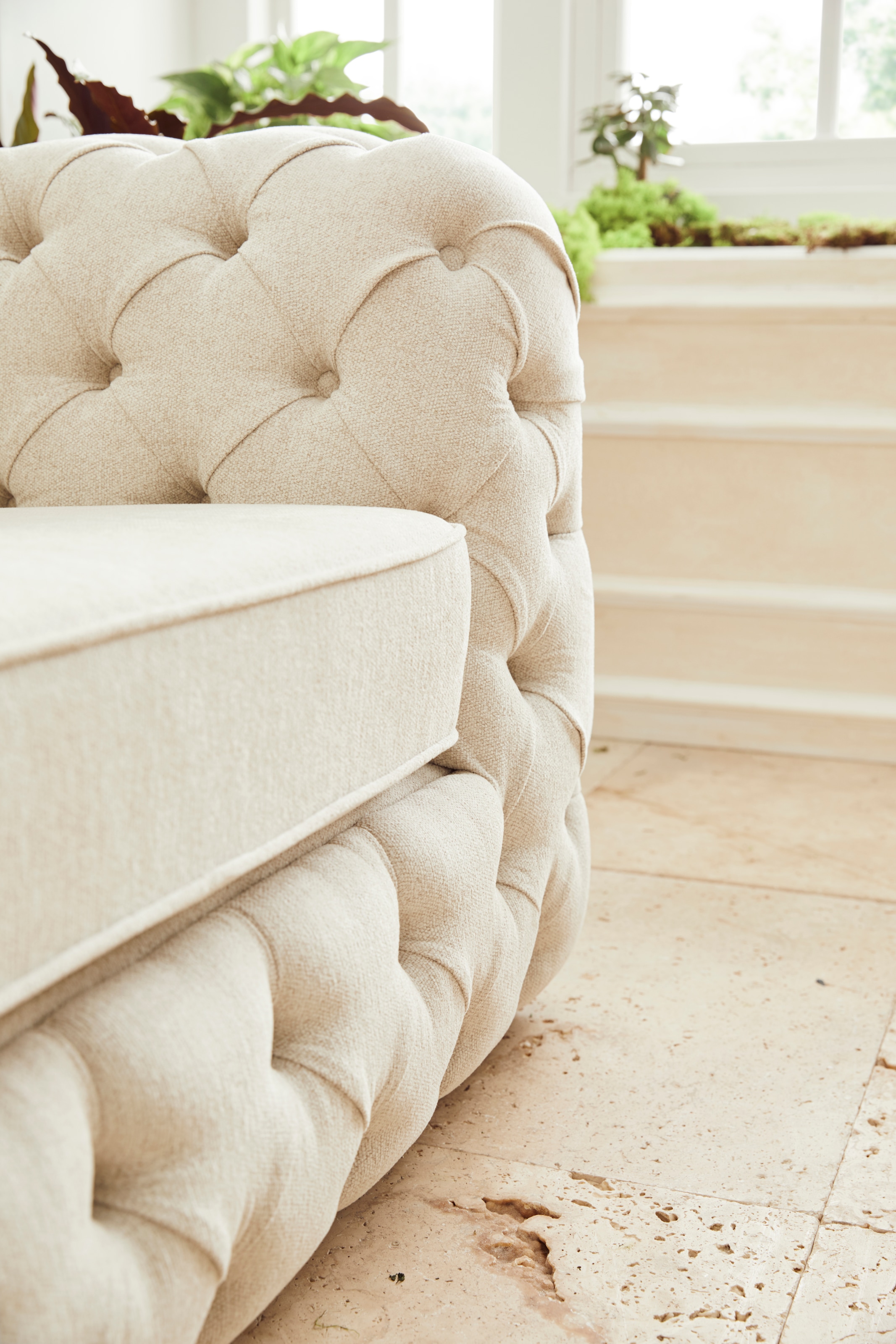 Guido Maria Kretschmer Home&Living Chesterfield-Sofa »Kalina«, mit klassischer Chesterfield-Knopfheftung