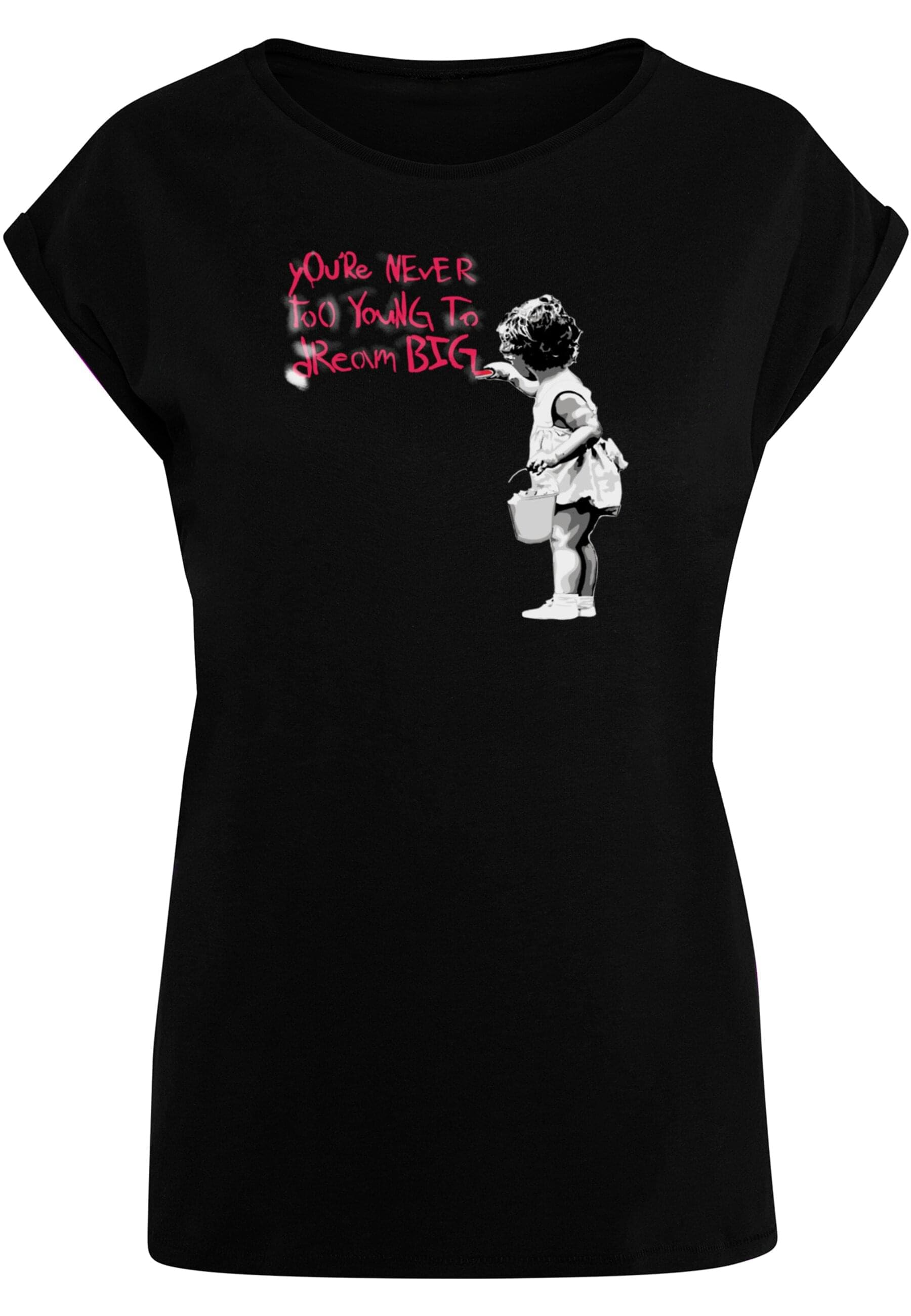 Merchcode T-Shirt "Merchcode Damen Ladies Dream Big T-Shirt" 1 Stk. tlg. günstig online kaufen