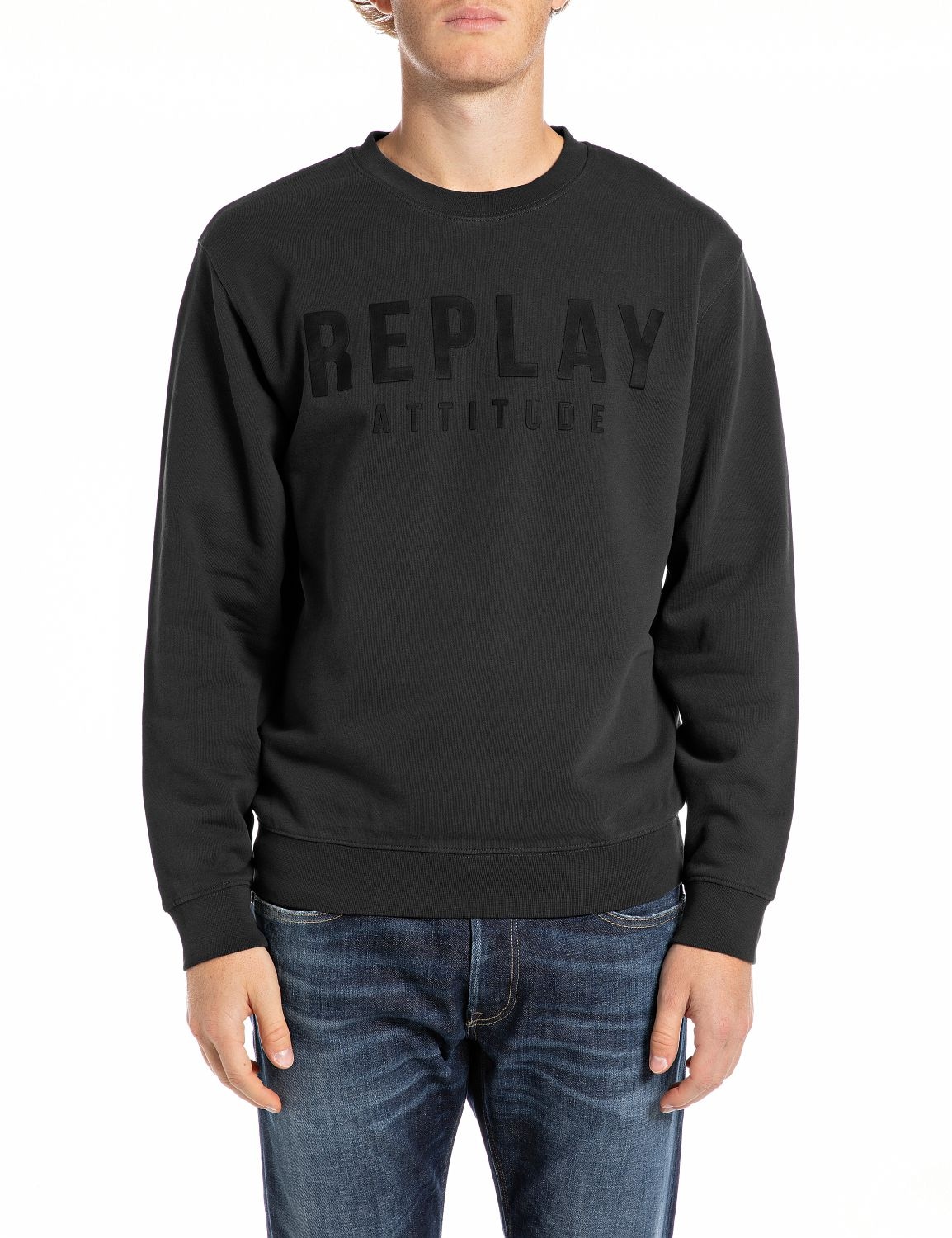 Replay Sweatshirt, mit Logo-Schriftzug auf der Brust günstig online kaufen