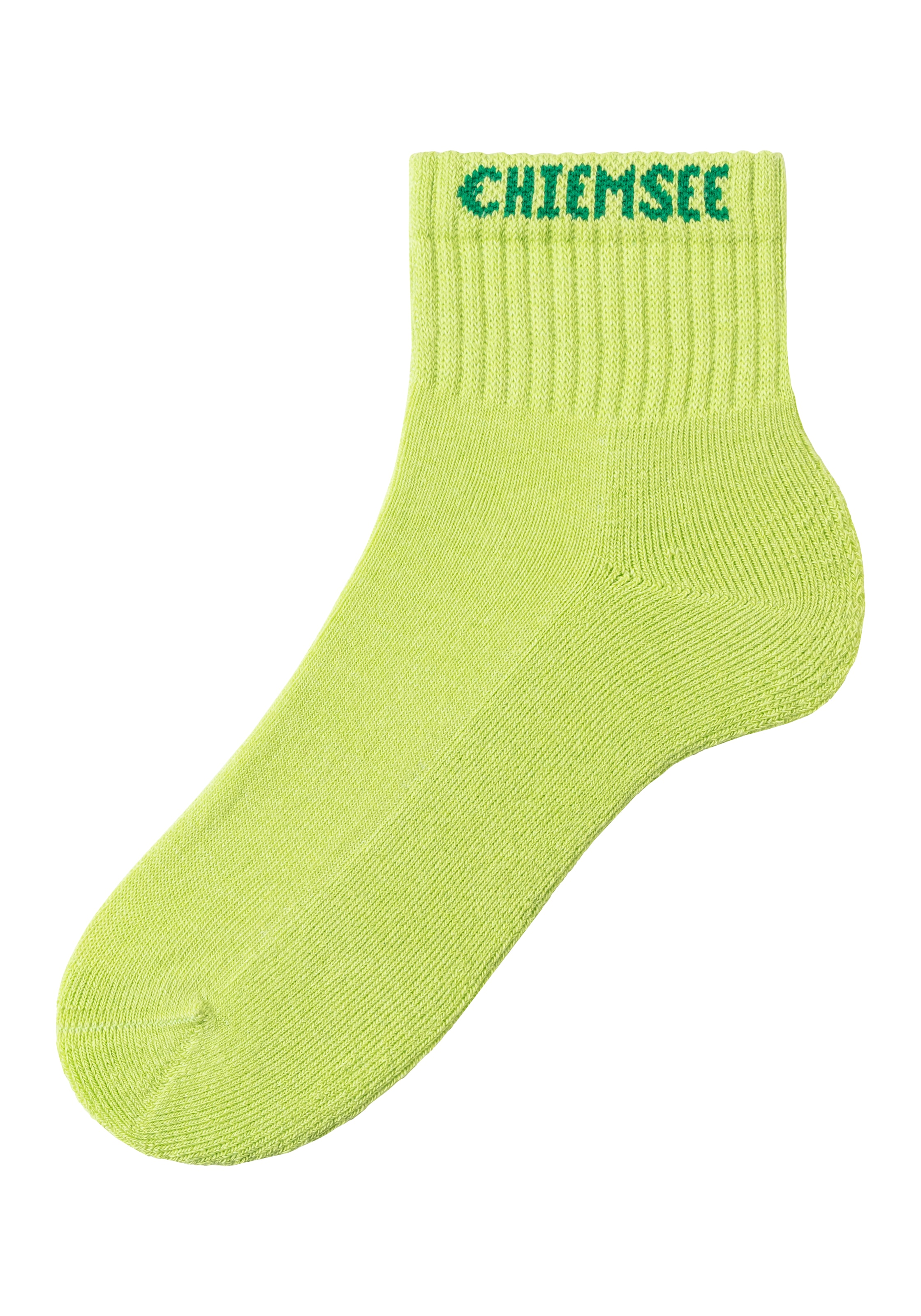 Chiemsee Kurzsocken, (Packung, 6 Paar), mit eingestricktem Markennamen
