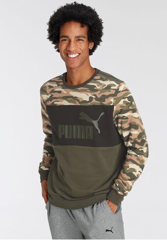 PUMA Sweatshirt »ESS+ Camo Crew TR« kaufen