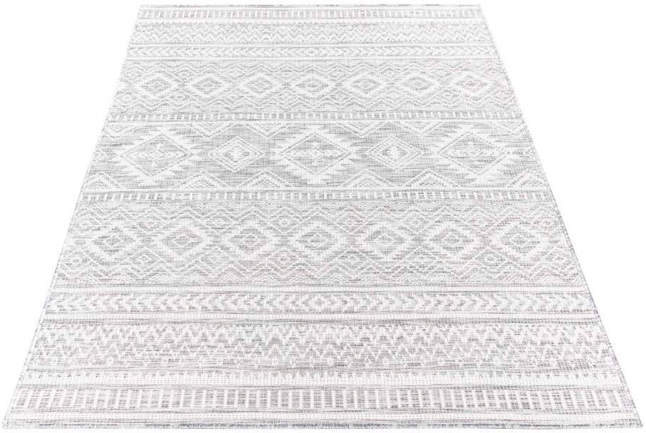 Carpet City Outdoorteppich "PALM 3522" rechteckig 5 mm Höhe Läufer, Wetterf günstig online kaufen