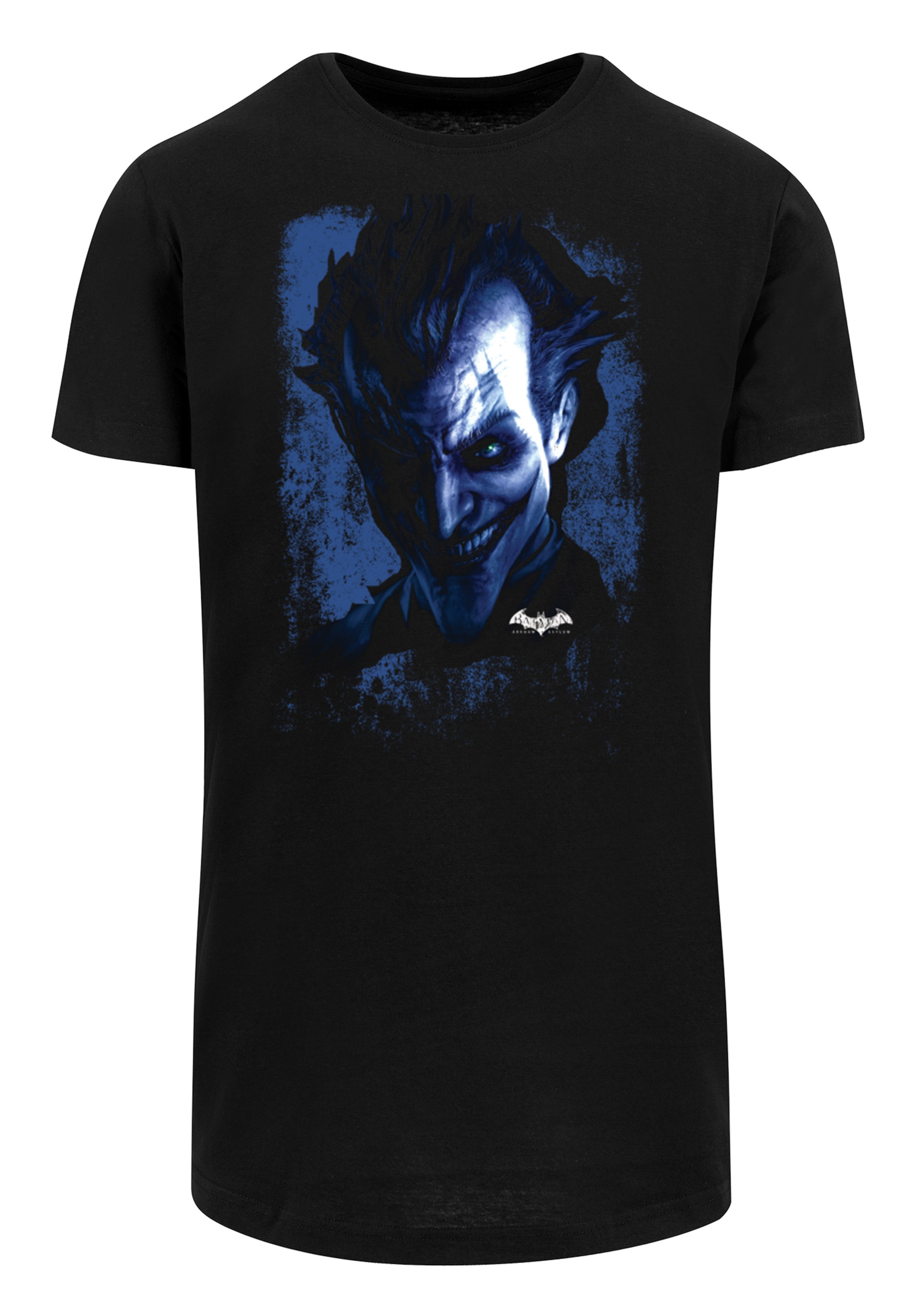 F4NT4STIC T-Shirt »DC Comics Batman Arkham Asylum Joker Face Texture«, Print