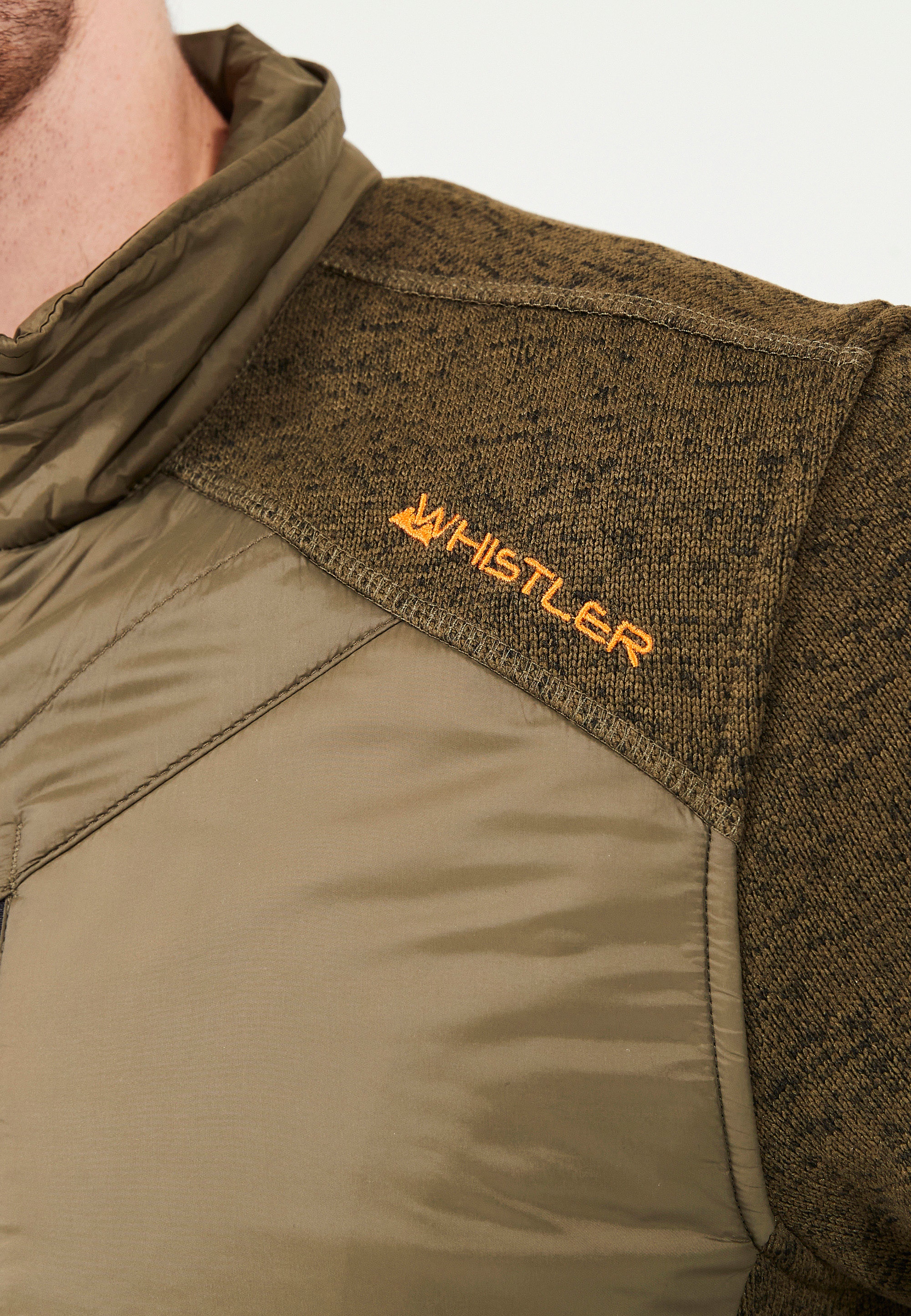 WHISTLER Softshelljacke »JAYDEN FLEECE HYBRID«, im modernen Look
