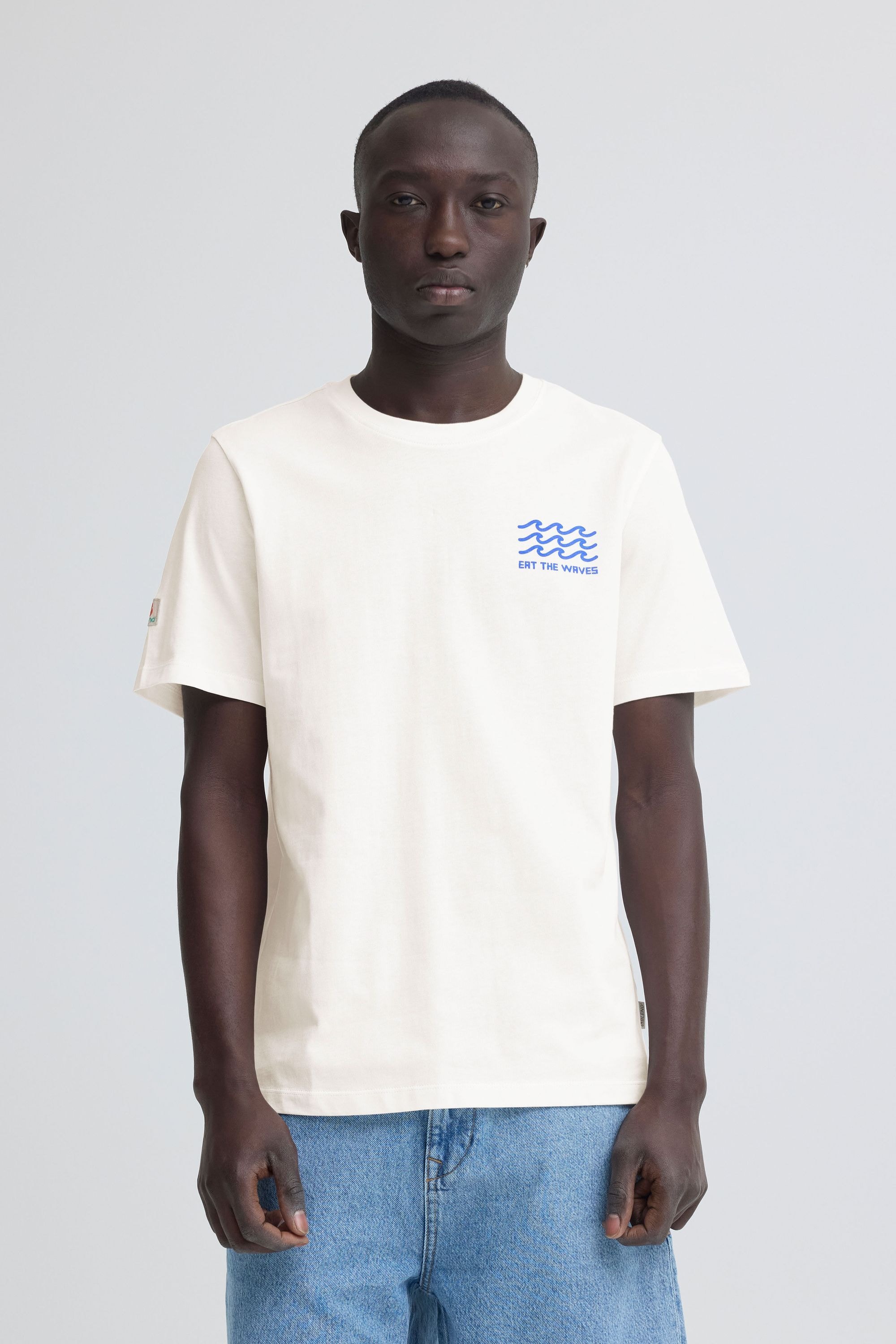 Blend Rundhalsshirt "BHSun Island" Modernes T-Shirt mit Backprint günstig online kaufen