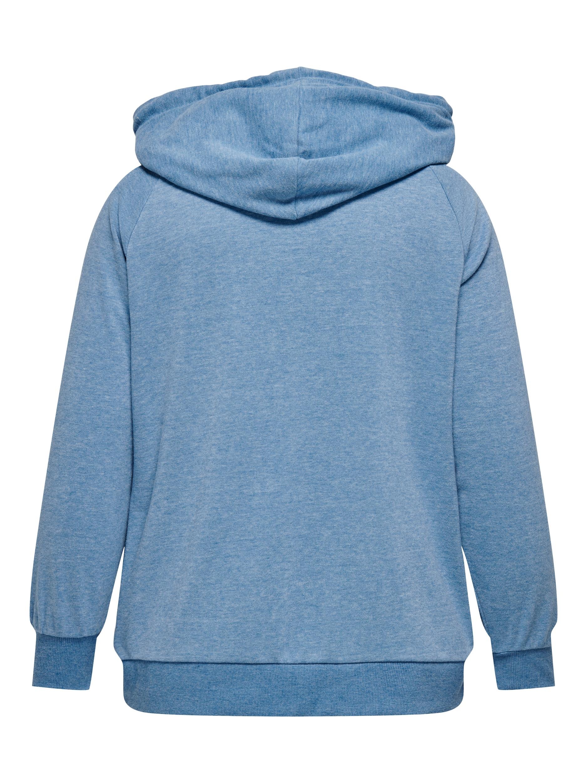 ONLY CARMAKOMA Hoodie "CARLAMILLE L/S HOOD CS SWT" günstig online kaufen