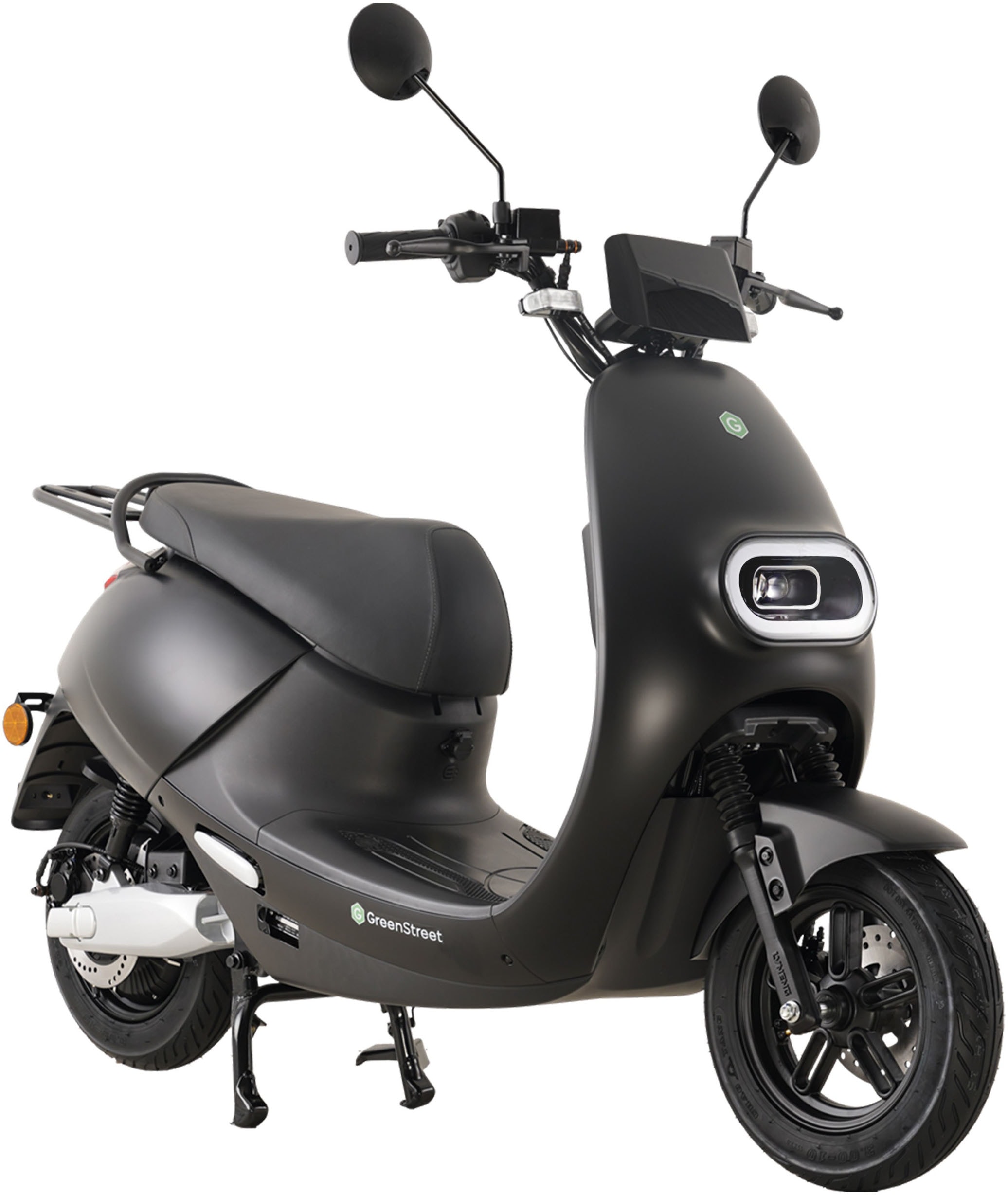 GreenStreet E-Mofaroller "SEED2 2000 W 25 km/h schwarz"