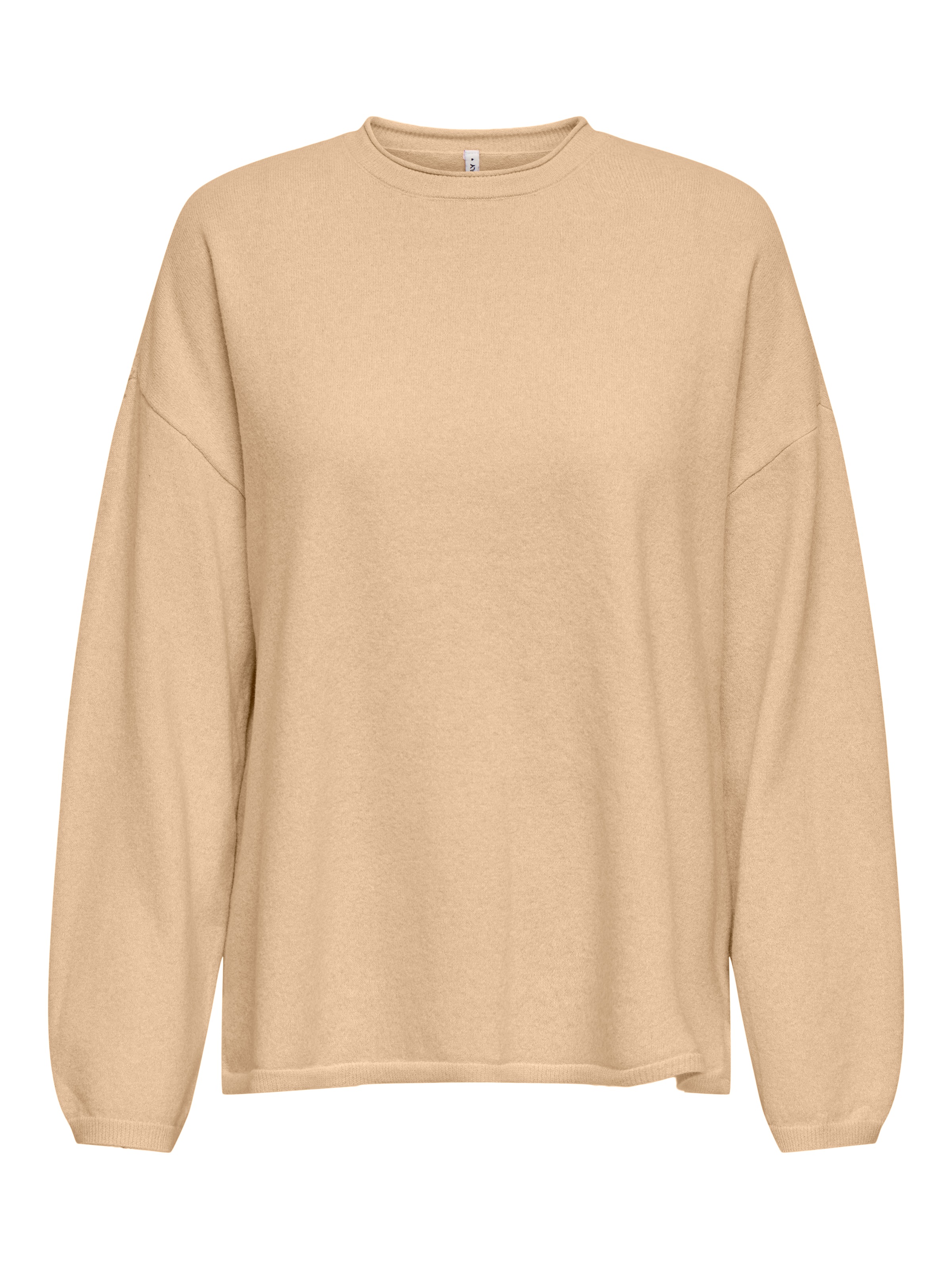 ONLY Strickpullover "ONLLOYAL AMALIO LIFE LS O-NECK KNT NOOS" Materialmix günstig online kaufen