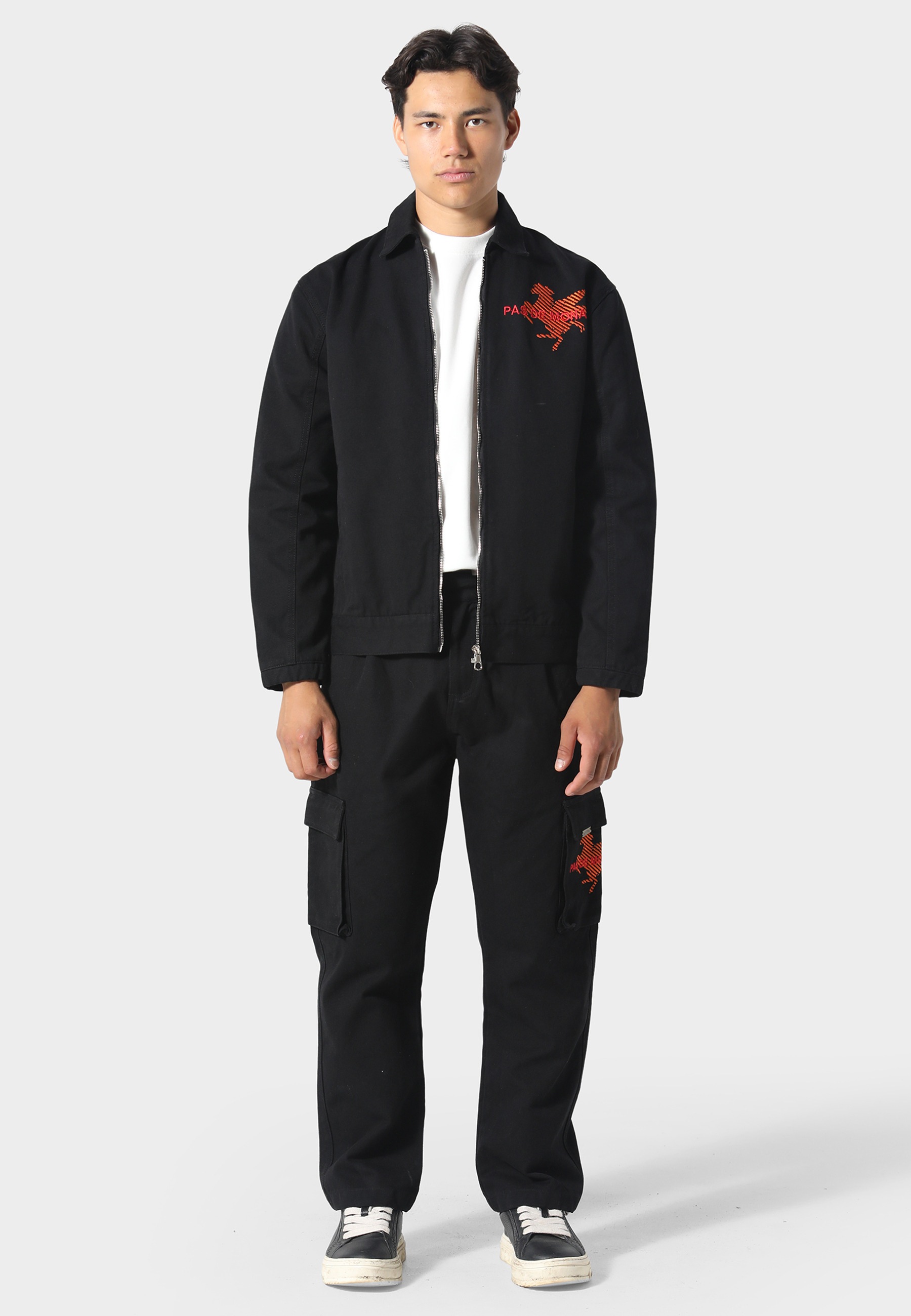 Pas De Monaco Langmantel »Pas De Monaco CANVAS RACE JACKET«
