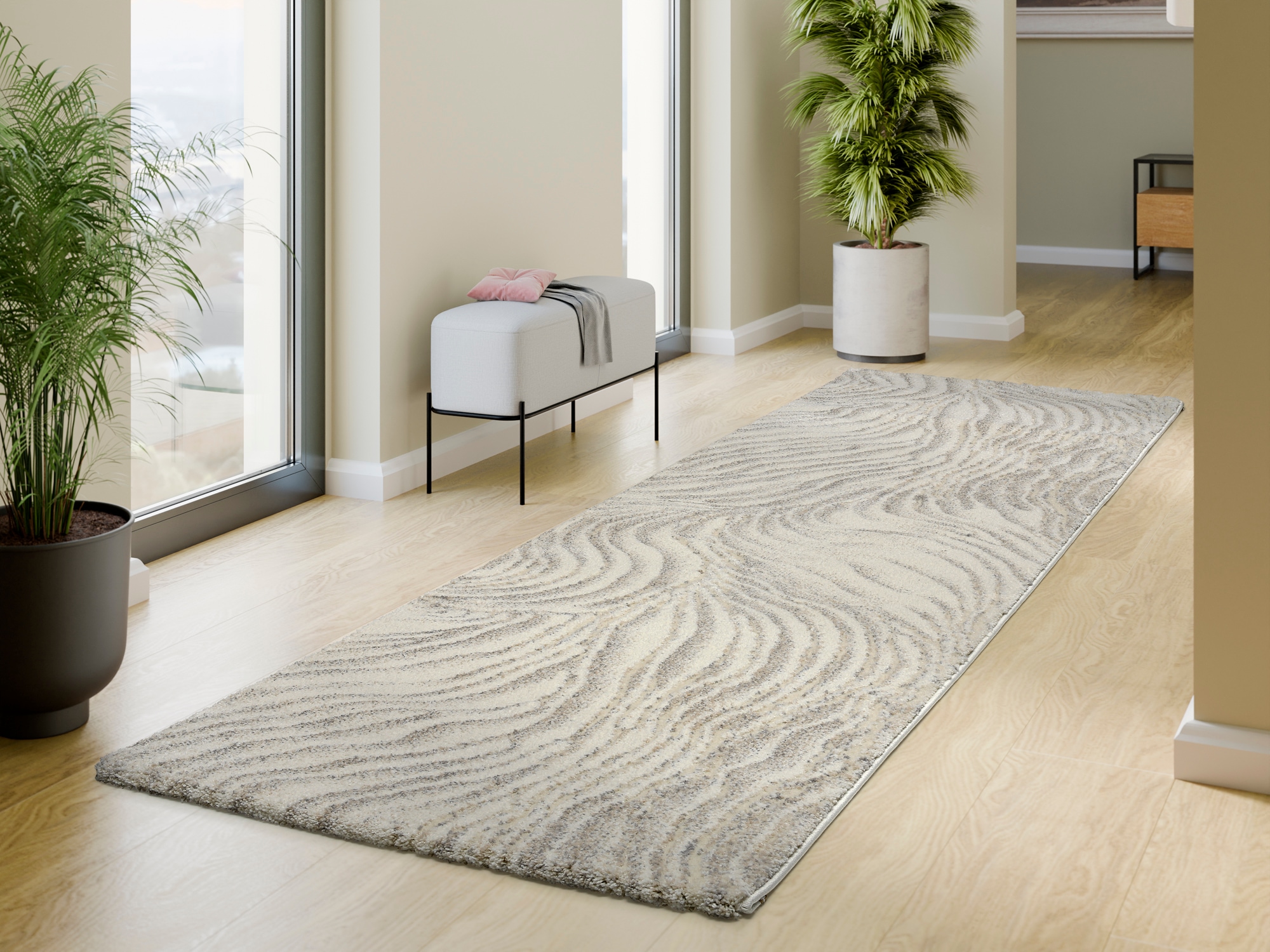OCI DIE TEPPICHMARKE "LIV CORAL, auch als Läufer und in Rund" rechteckig 20 mm Höhe Design Teppich, auch in quadratischer Form, alle Räume