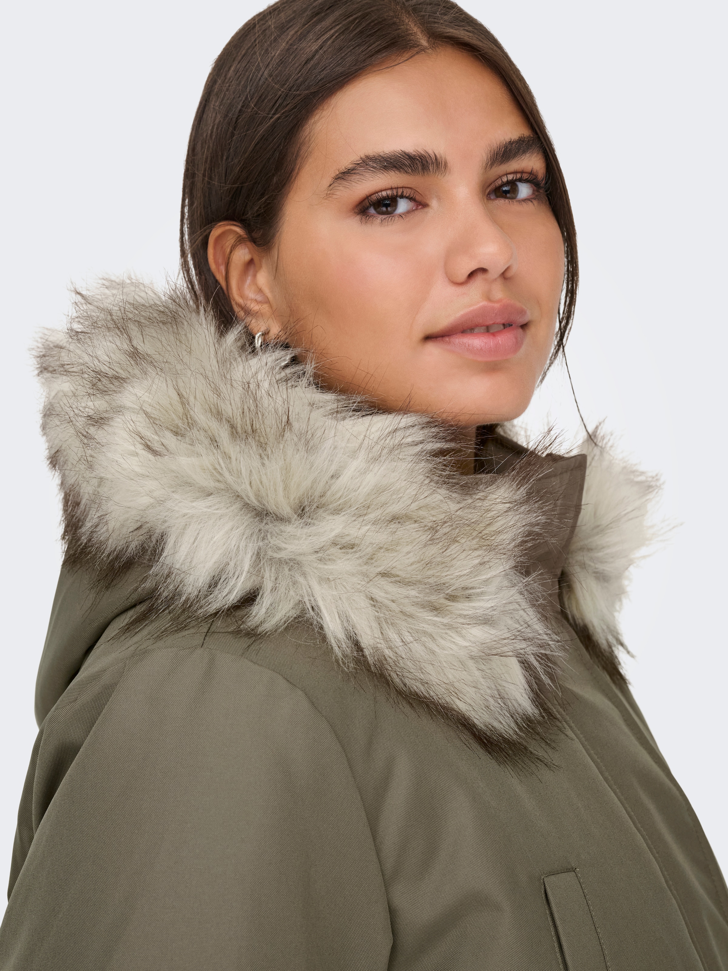 ONLY CARMAKOMA Parka »CARIRENA PARKA COAT OTW«, mit Kapuze