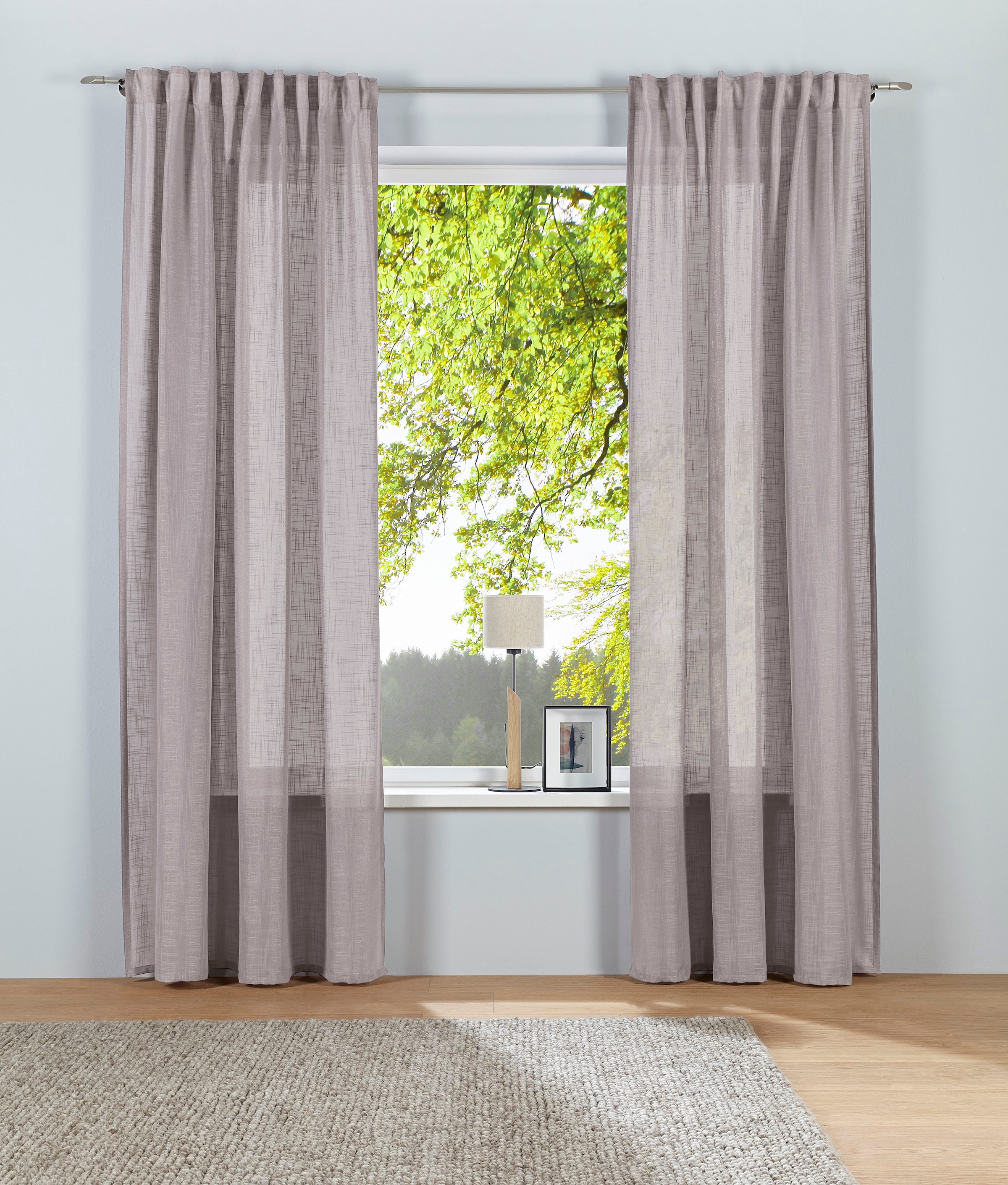 LeGer Home by Lena Gercke Gardine "Marusha" Multifunktionsband 1 Stk. tlg. günstig online kaufen