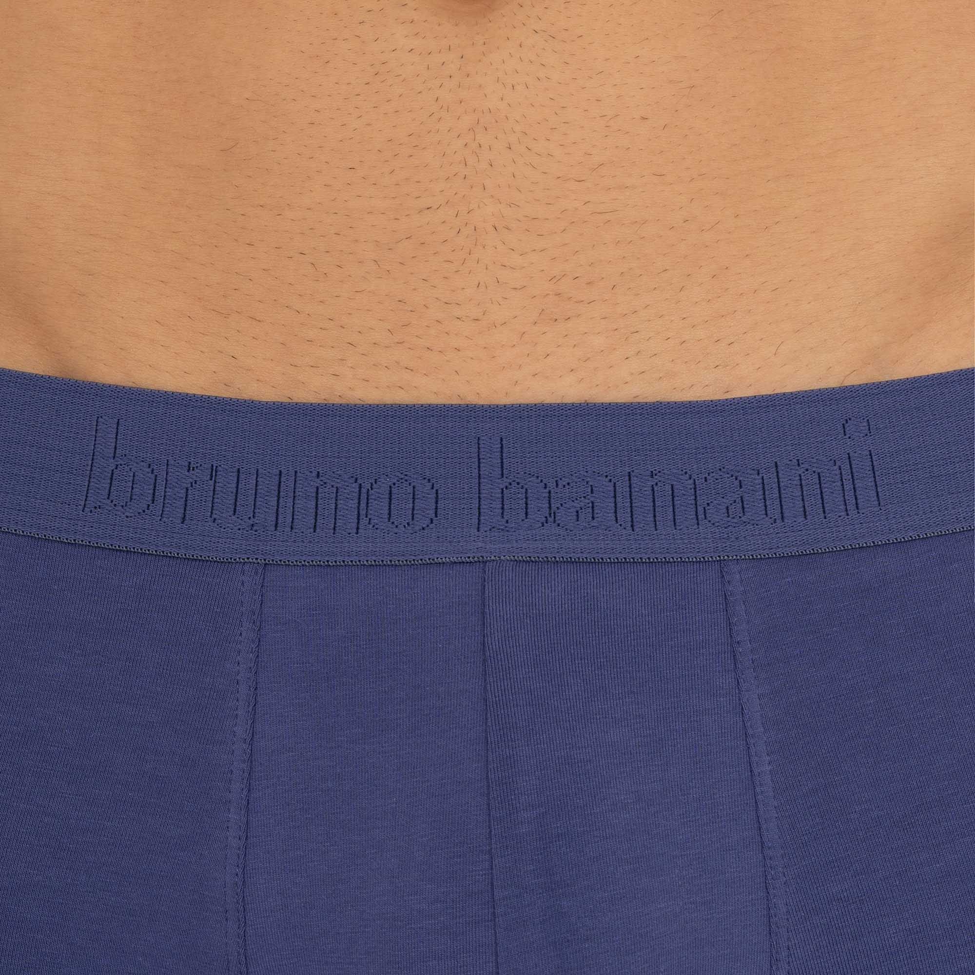 Bruno Banani Boxershorts »FLOWING«, (2er Pack), mit kontrastfarbenem Bündchen