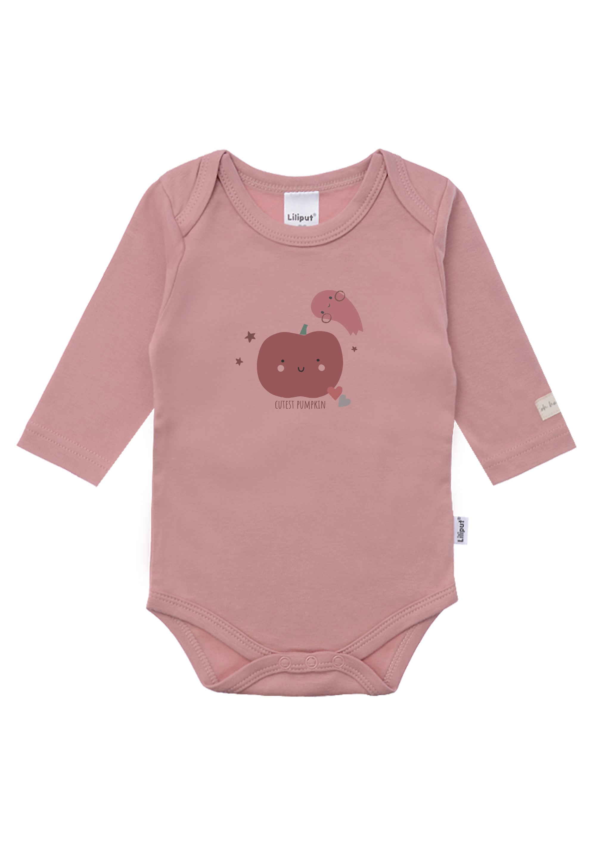 Liliput Body "Cutest Pumpkin", mit kleinem Patch am Arm