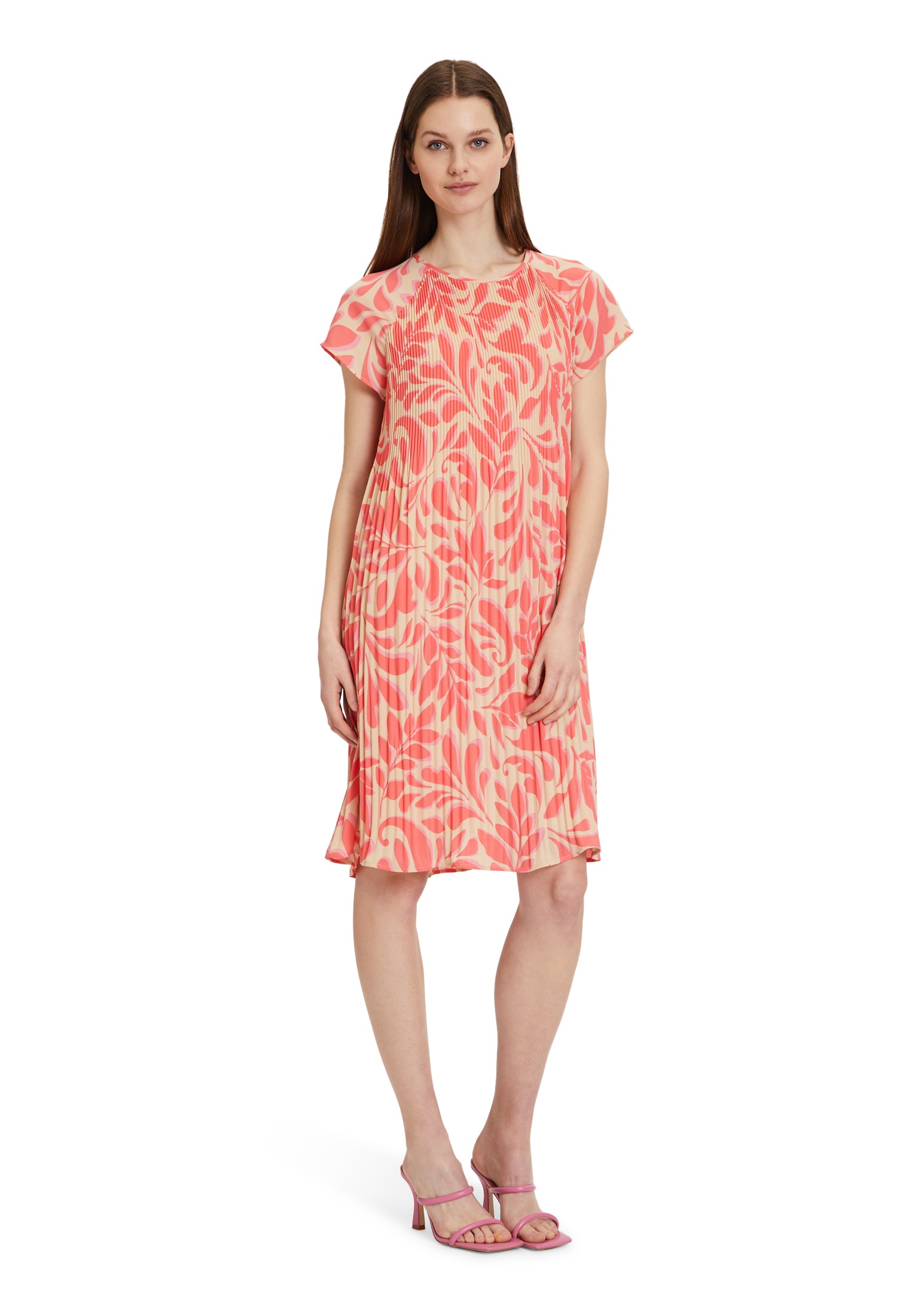 Betty Barclay Plisseekleid »Betty Barclay Plisseekleid kurzarm«, Design