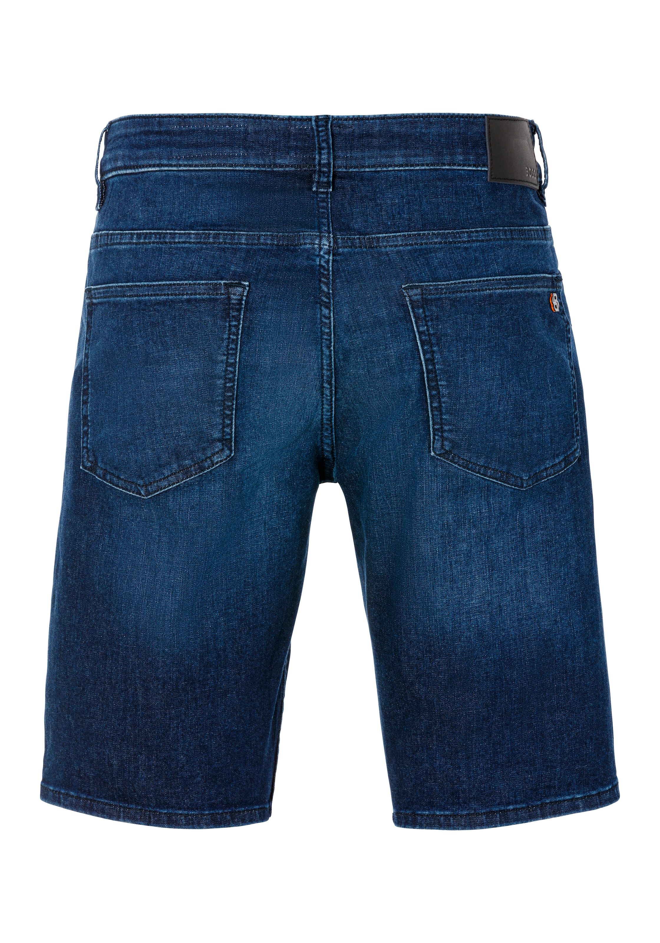 BOSS ORANGE Shorts »Delaware Shorts B«, mit Lederbadge und Coinpocket