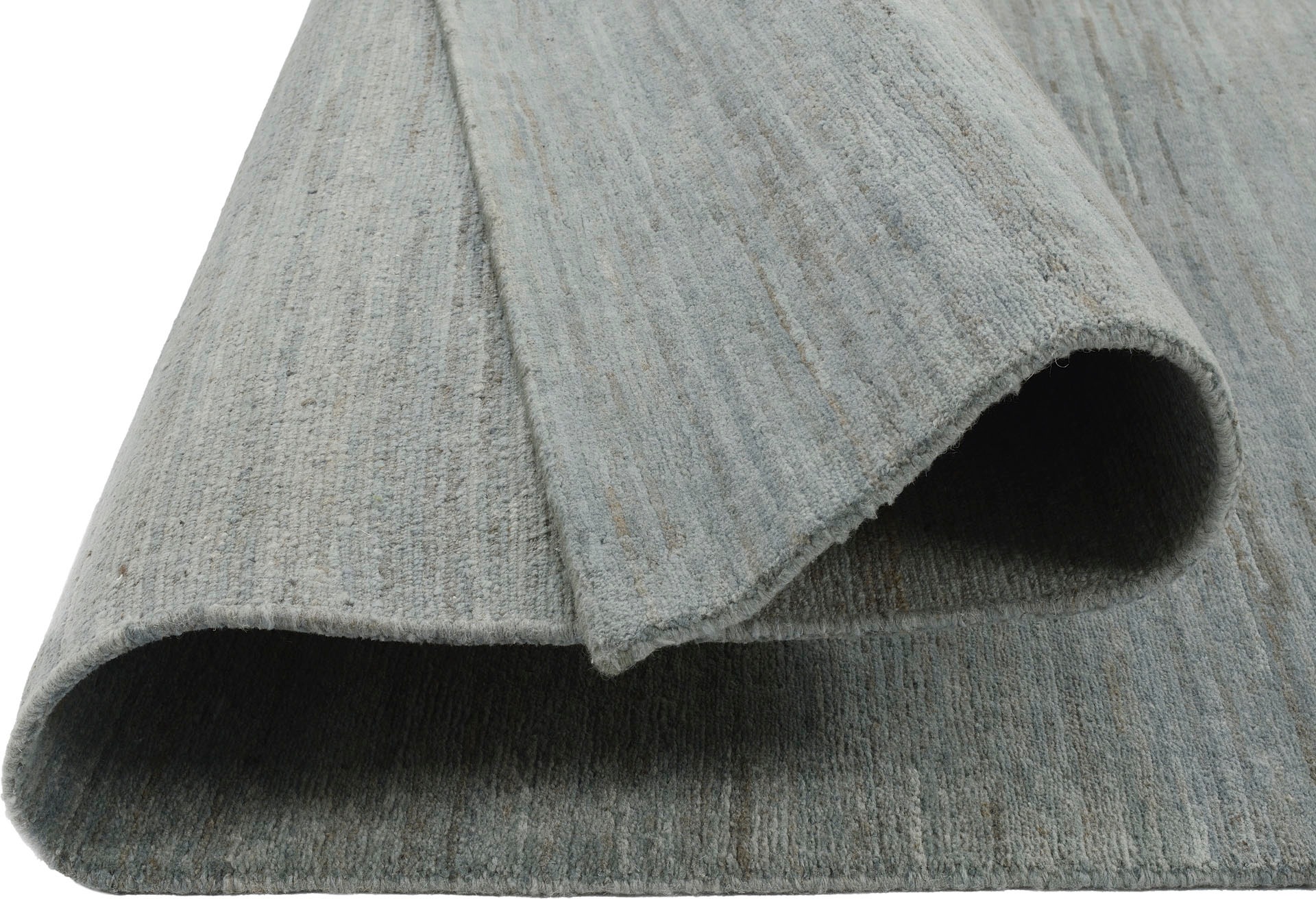 OCI DIE TEPPICHMARKE Teppich »HIMALI UNI«, rechteckig, 5 mm Höhe, handgeknüpft, hochwertige Wolle, fußwarm, Wohnzimmer