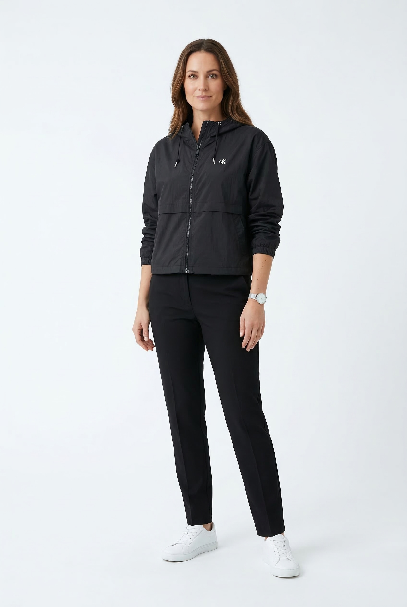 Calvin Klein Jeans Windbreaker mit Kapuze Regular fit mit Kapuze günstig online kaufen