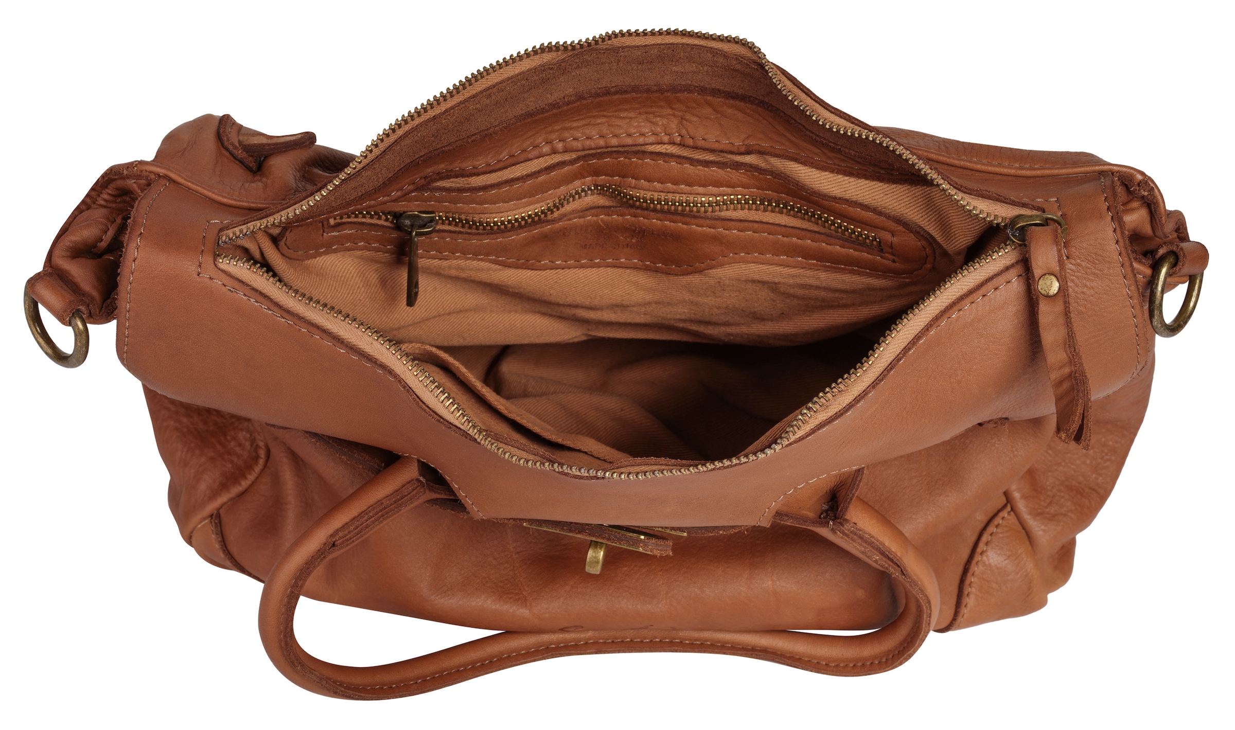 Samantha Look Shopper, echt Leder, Made in Italy