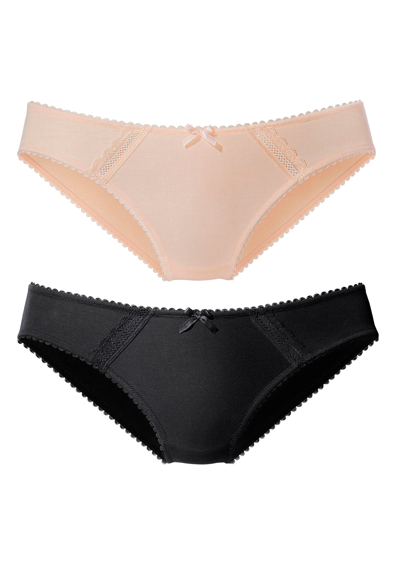 Nuance Bikinislip, (2 St.), aus weicher Baumwolle günstig online kaufen