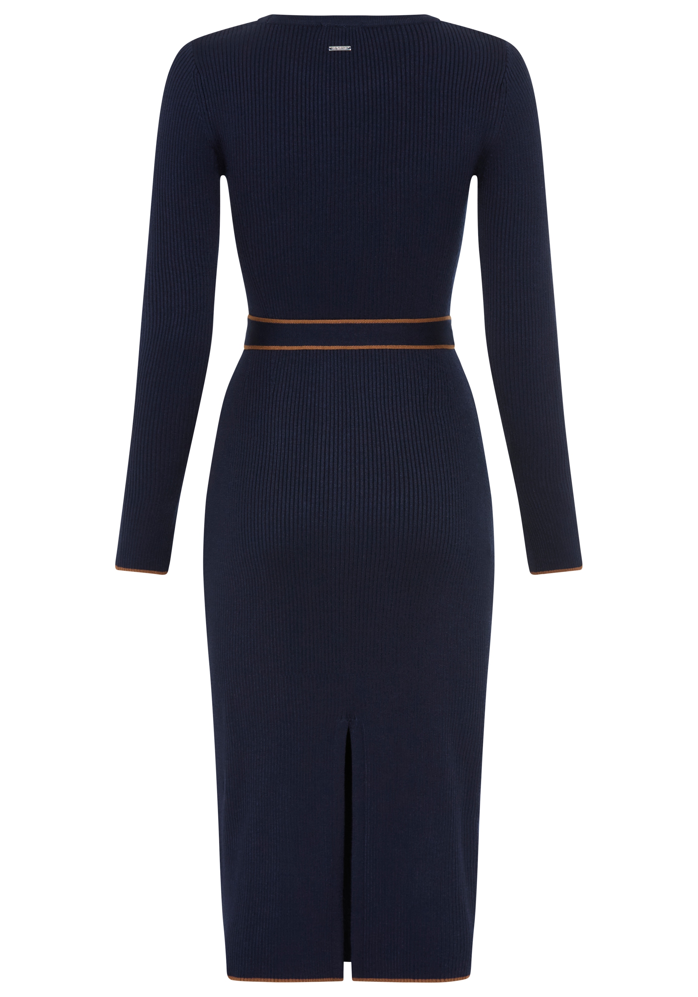 HECHTER PARIS Strickkleid, mit Streifengürtel - NEUE KOLLEKTION