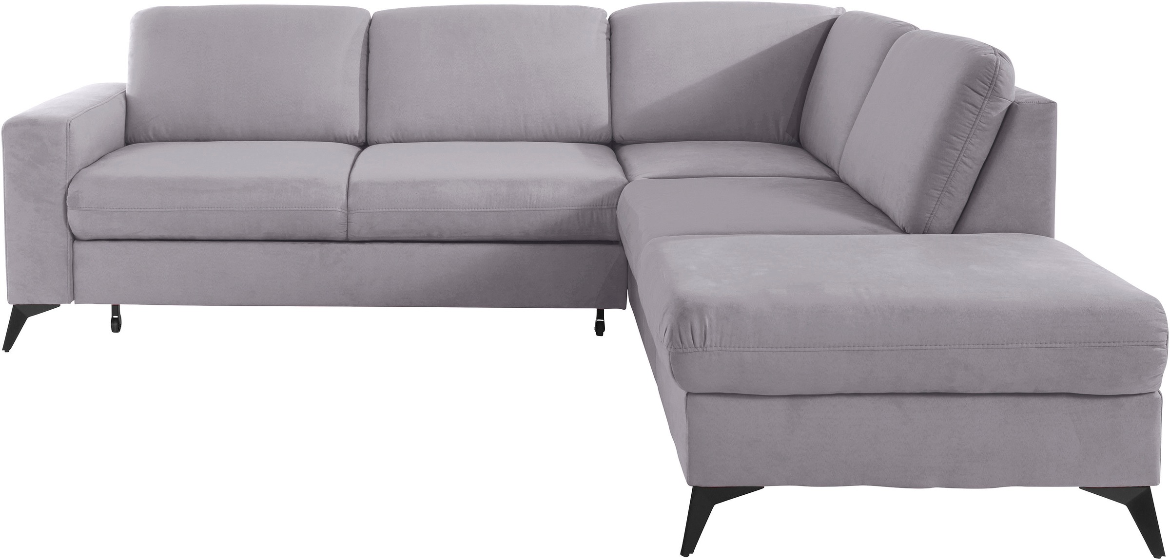 Home affaire Ecksofa "Lolland L-Form" Wahlweise mit Bettfunktion und Staura günstig online kaufen