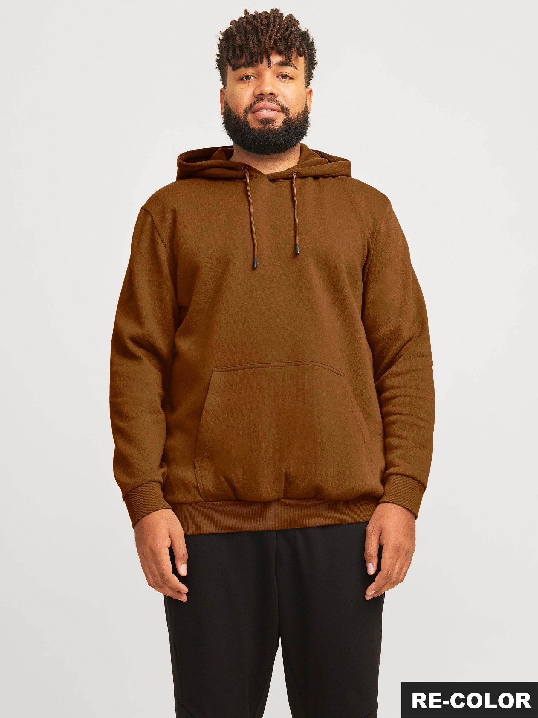 Jack & Jones PlusSize Kapuzensweatshirt "JJEBRADLEY SWEAT HOOD NOOS PLS", m günstig online kaufen