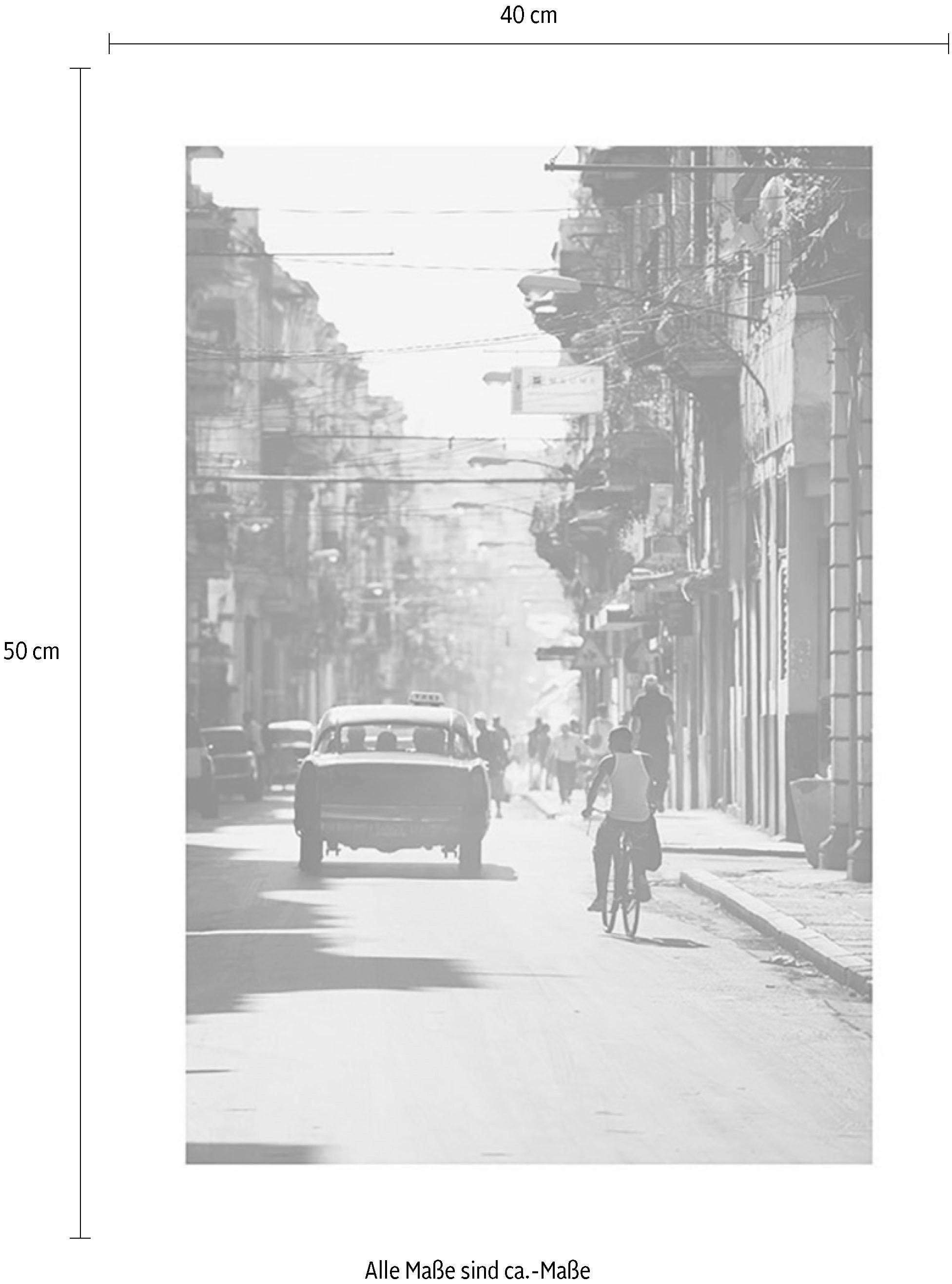 Komar Poster »Cuba Schlafzimmer, St., 1 Wohnzimmer | Anzahl Teile (Packung, Kinderzimmer, Städte, BAUR 1), Streets«