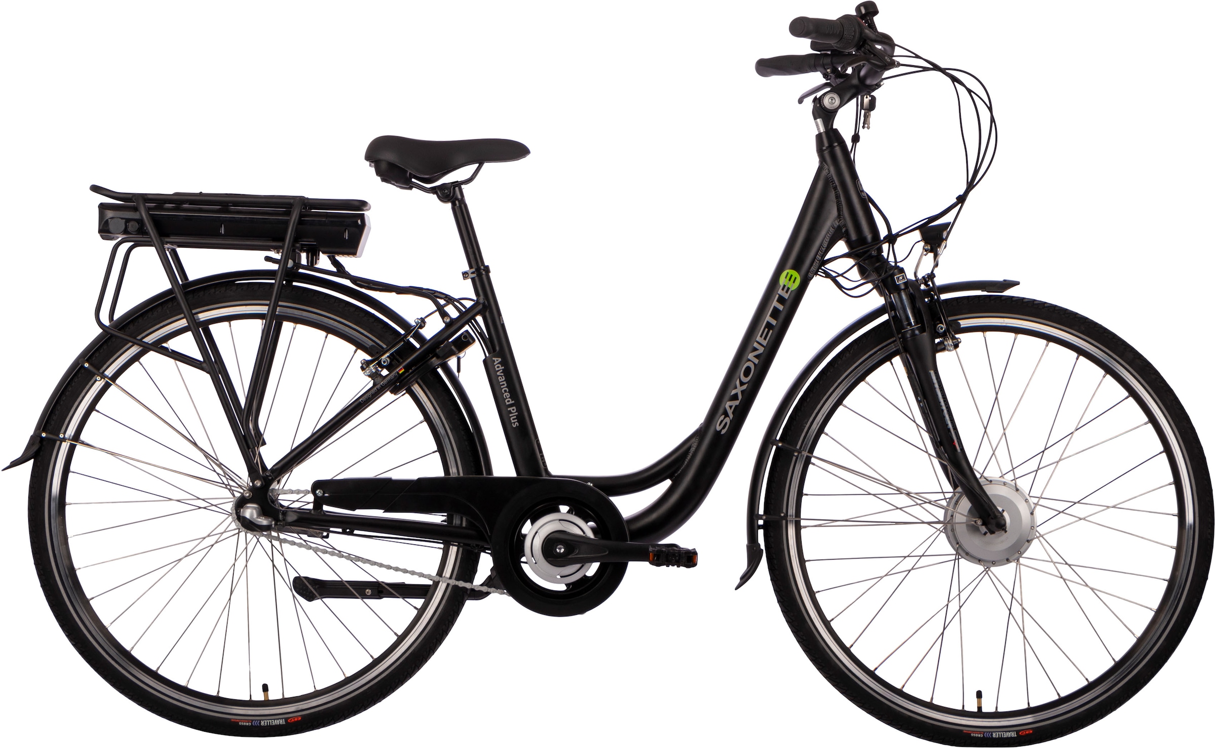 E-Bike »Advanced Plus«, 3 Gang, Frontmotor 250 W, (mit Akku-Ladegerät), Damen E-Bike...