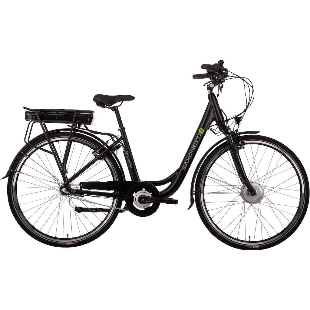 SAXONETTE E-Bike »Advanced Plus«, 3 Gang, Frontmotor 250 W, (mit Akku-Ladegerät)