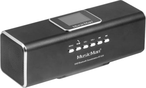 Bluetooth-Speaker »MusicMan BT-X29«, DAB Bluetooth Soundstation