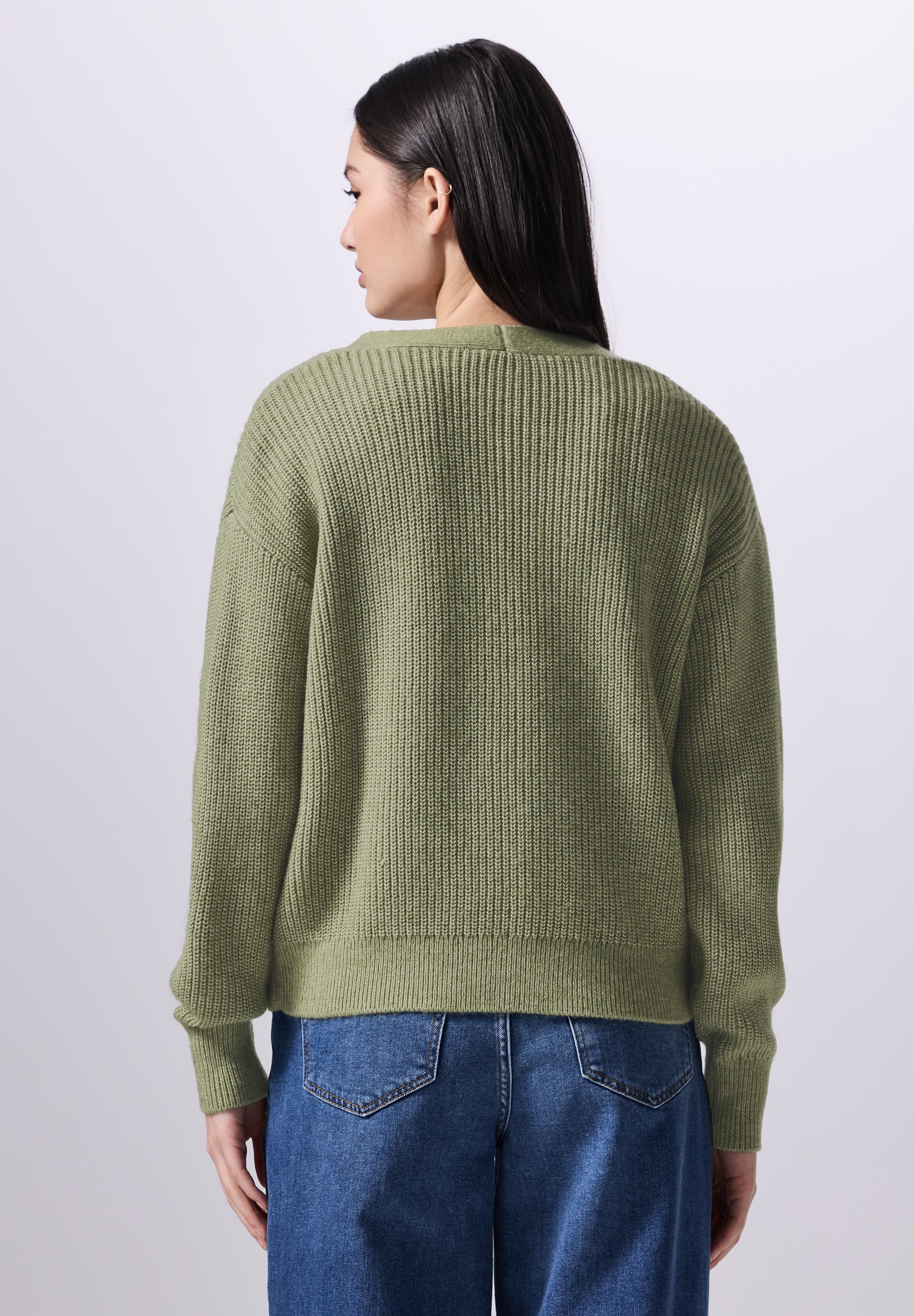 STREET ONE STUDIO Cardigan, mit V-Ausschnitt