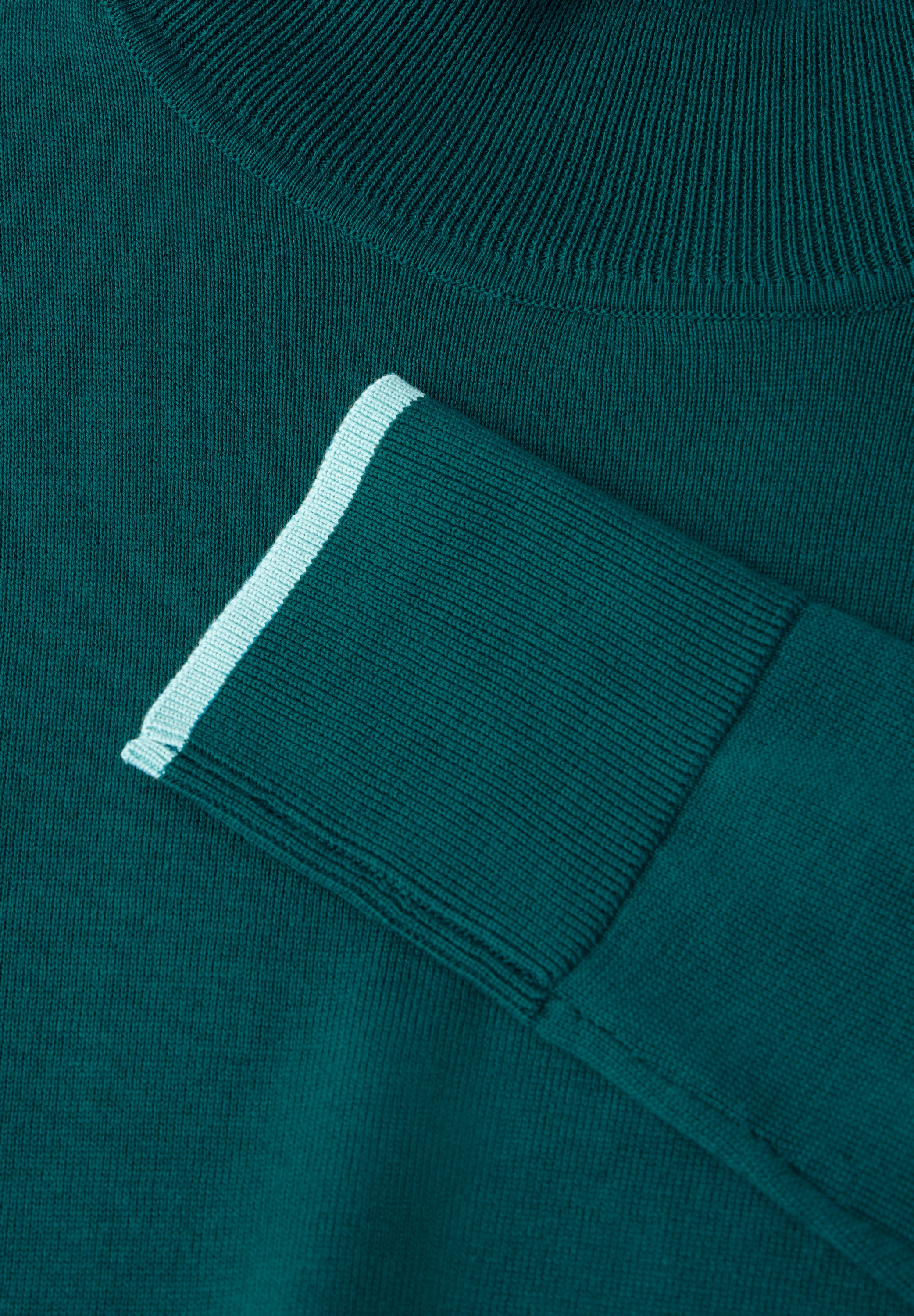 Cecil Rollkragenpullover, aus Baumwolle mit Stretchanteil