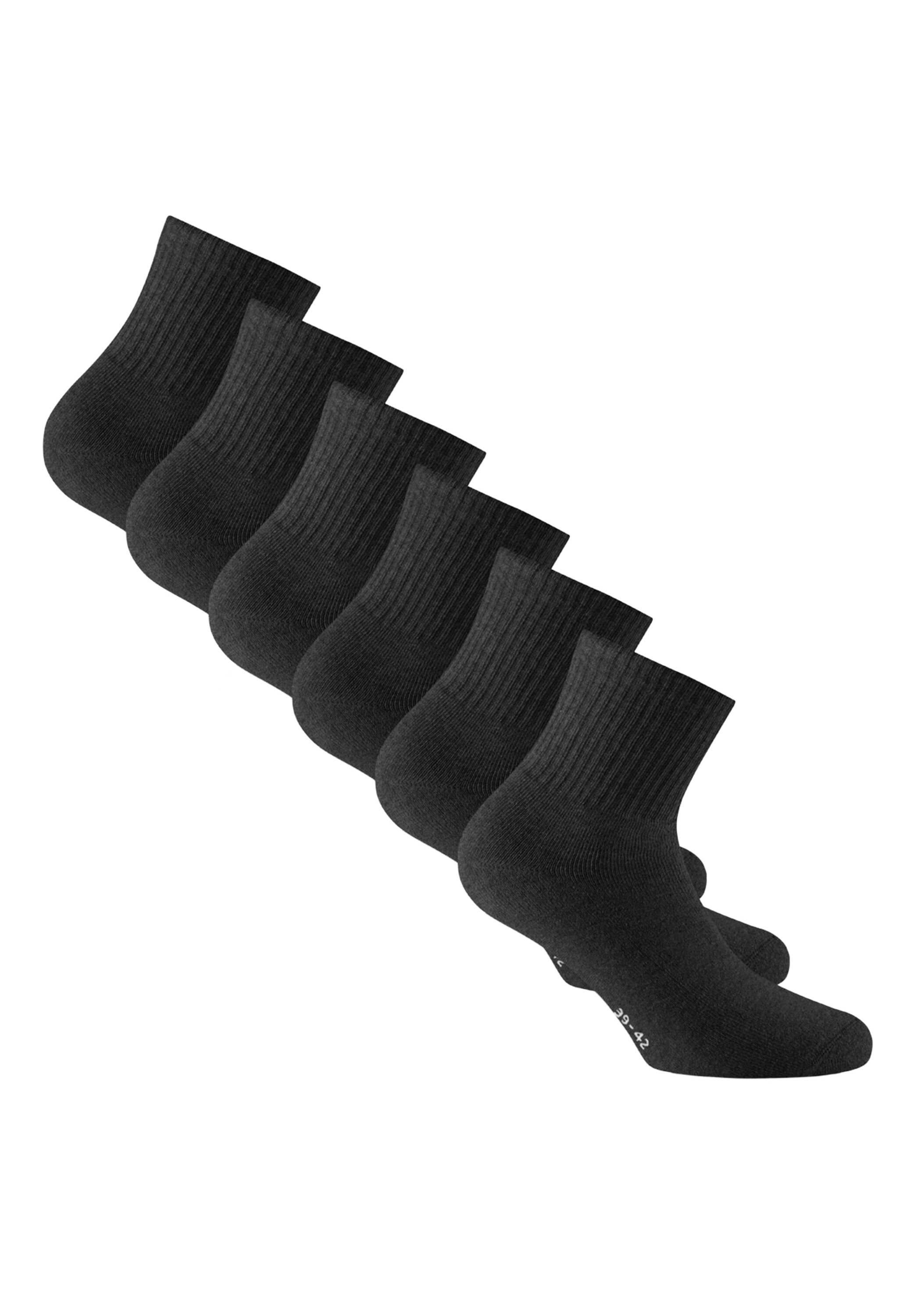 Rohner Socks Kurzsocken "Socken Rohner Basic Sport Quarter 3er pack 3er Pack" 3 Paar tlg.