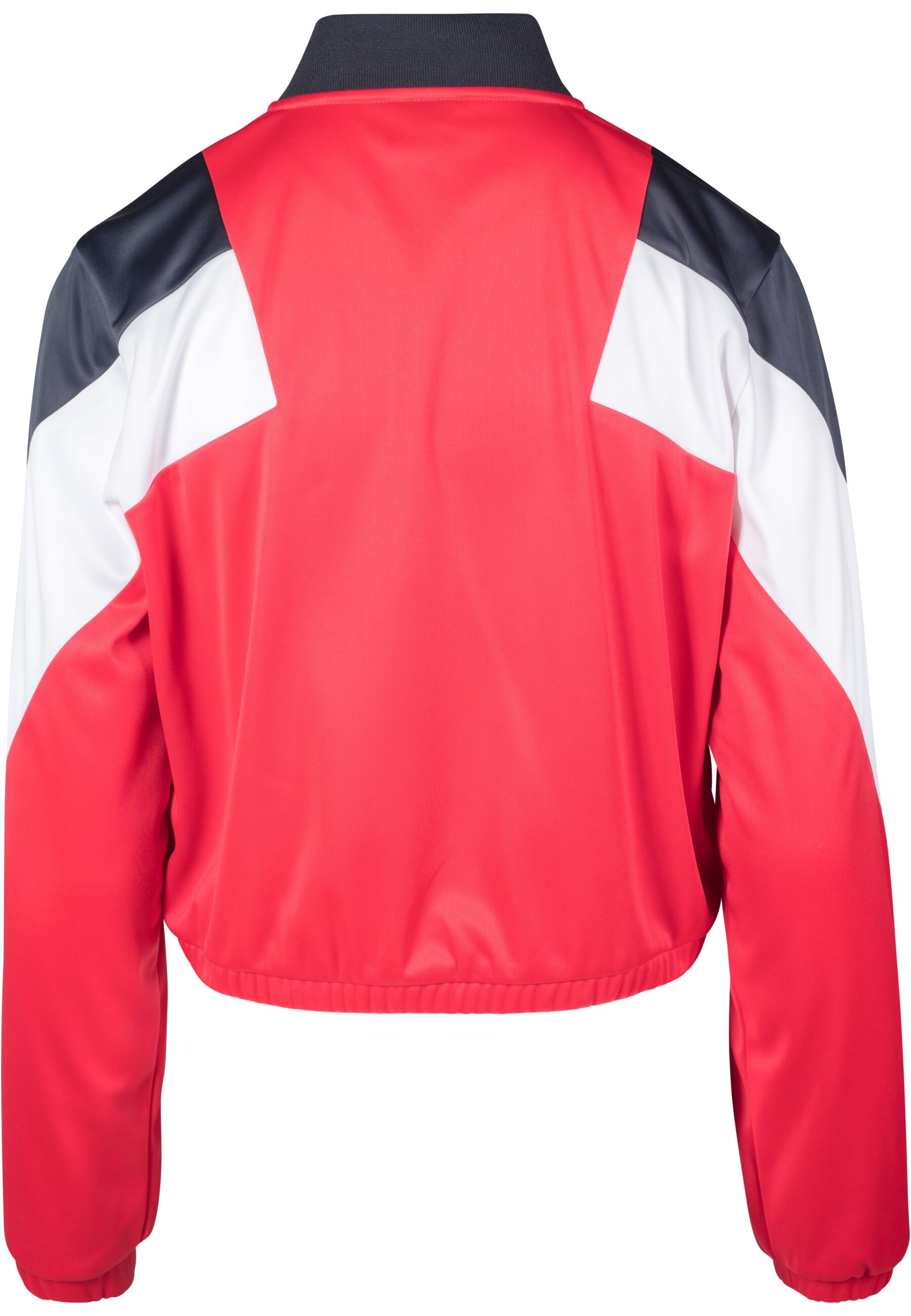 URBAN CLASSICS Allwetterjacke »Urban Classics Damen Ladies 3-Tone Track Jacket«, (1 St.), ohne Kapuze