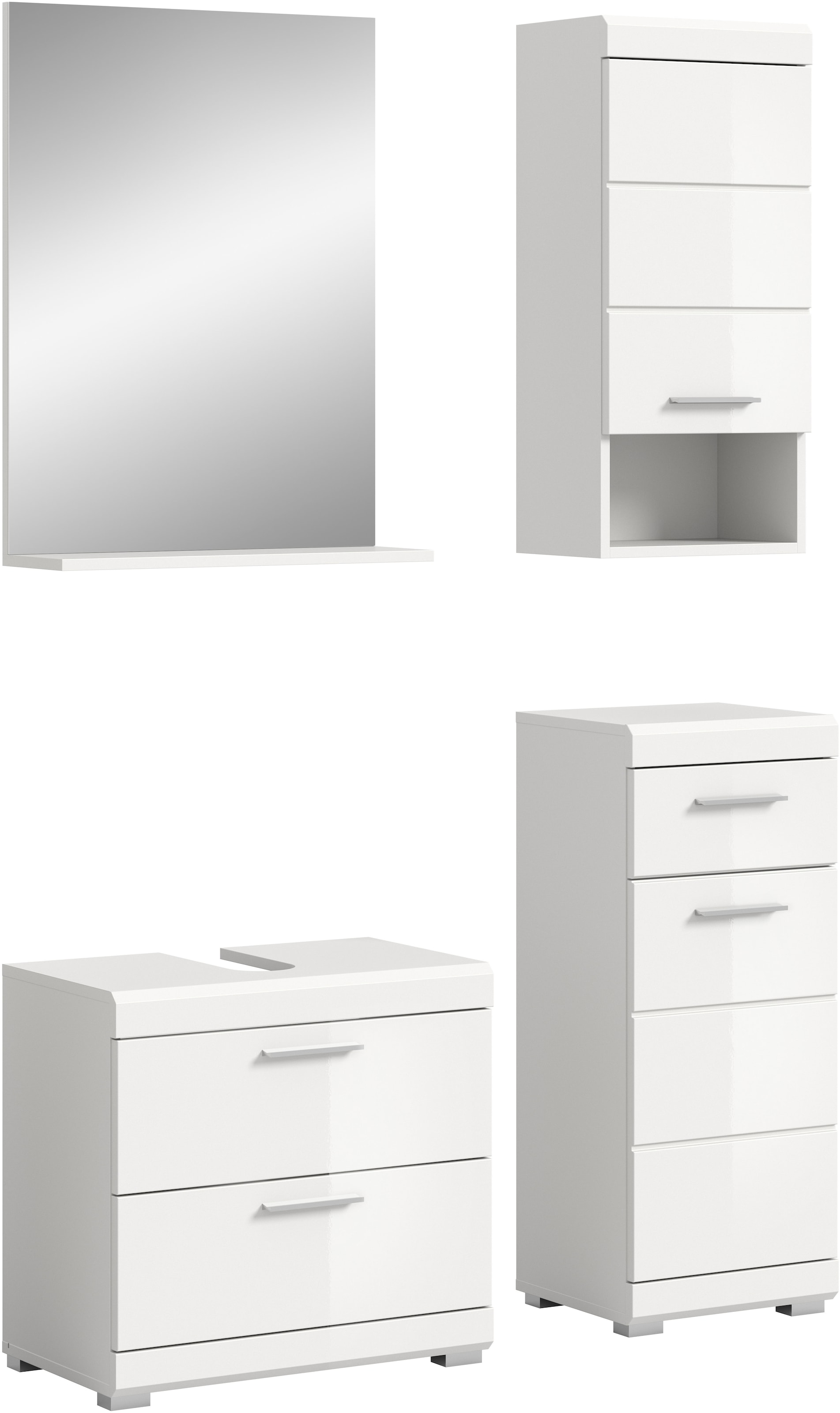 INOSIGN Badmöbel-Set "Siena, 4 teilig, bestehend aus:" Set, TOPSELLER, 3 St günstig online kaufen