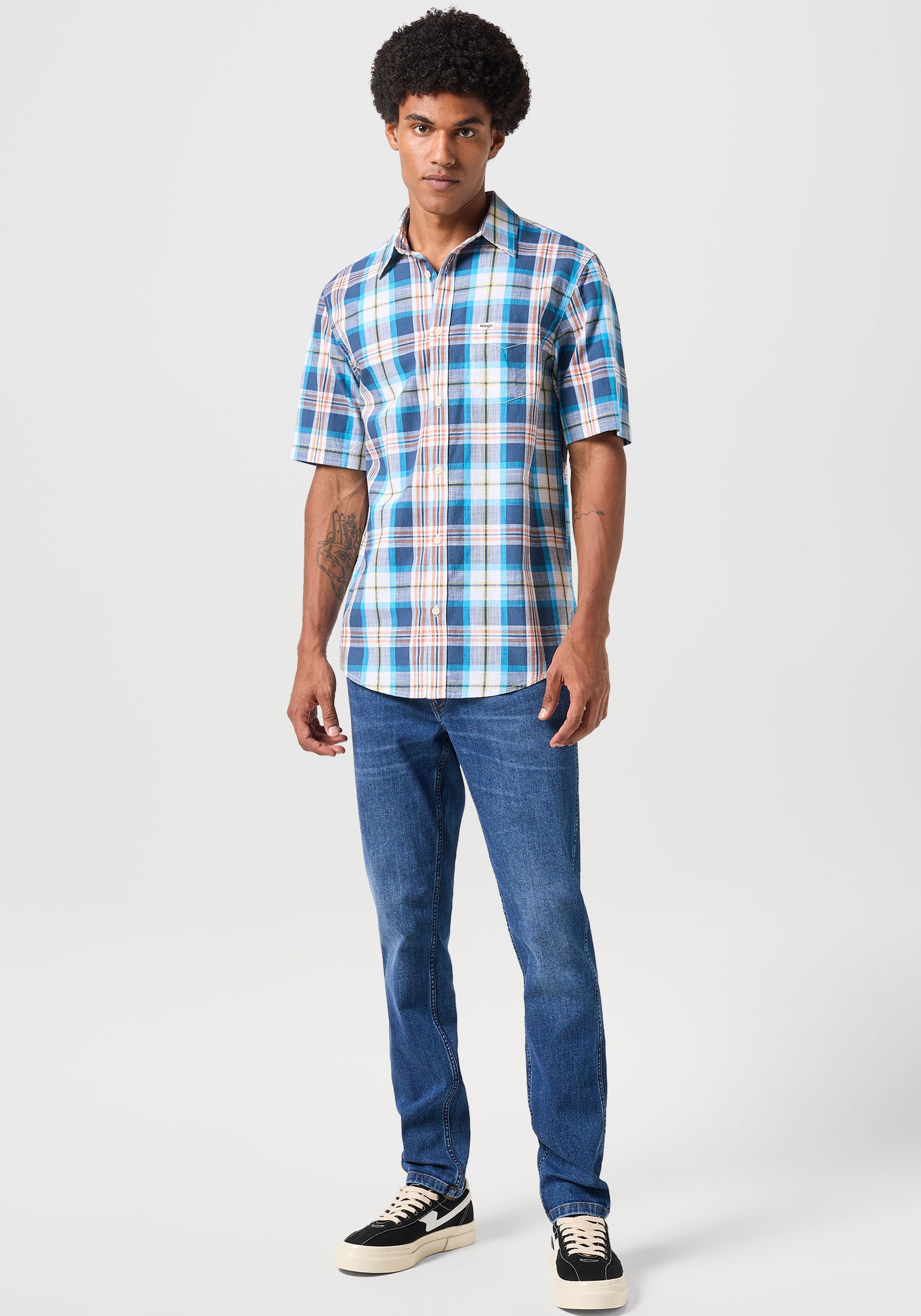 Wrangler 5-Pocket-Jeans »River FREE TO STRETCH«, Regular fit