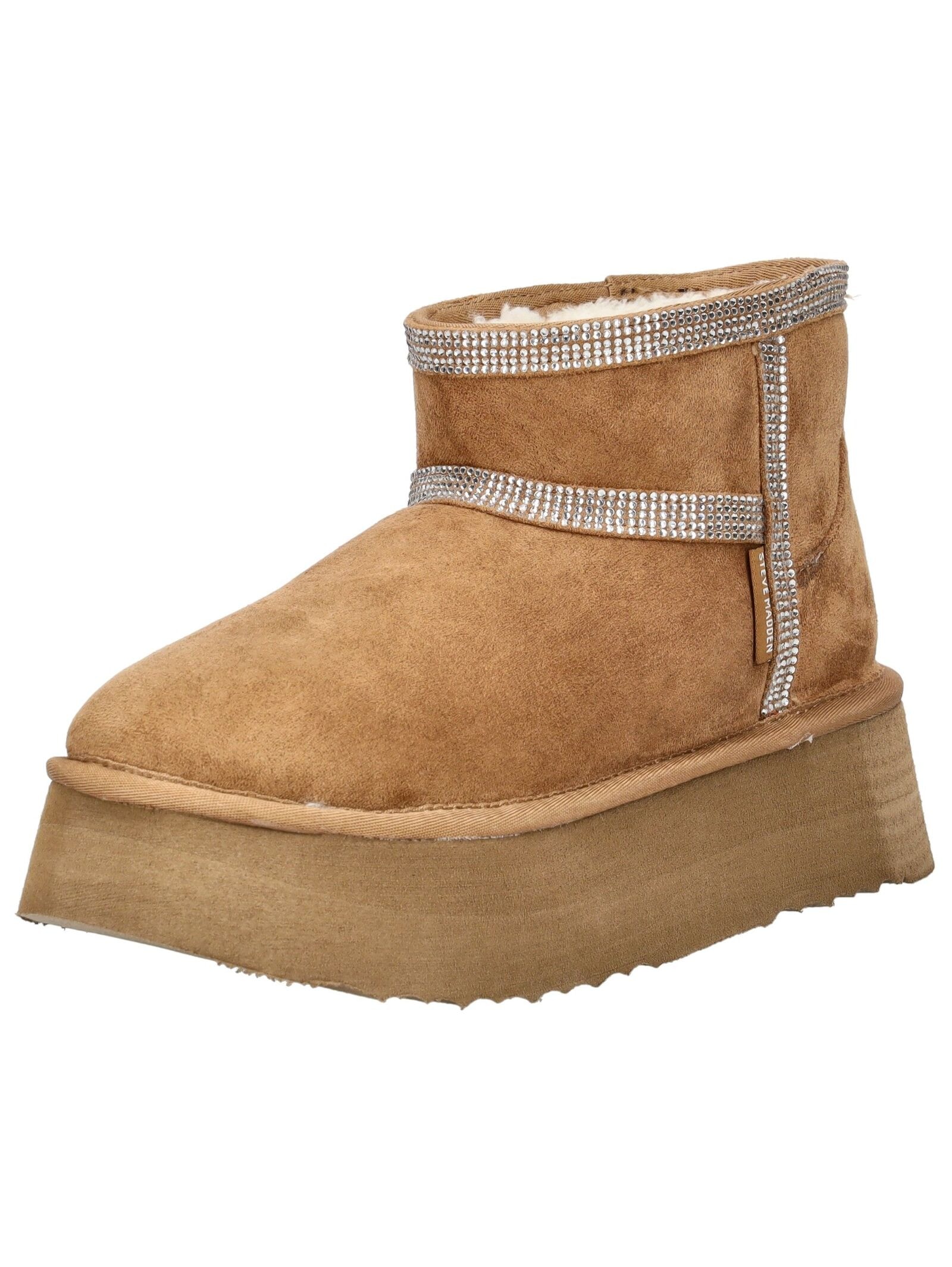 STEVE MADDEN Plateaustiefelette "STEVE MADDEN Stiefelette Veloursleder" günstig online kaufen