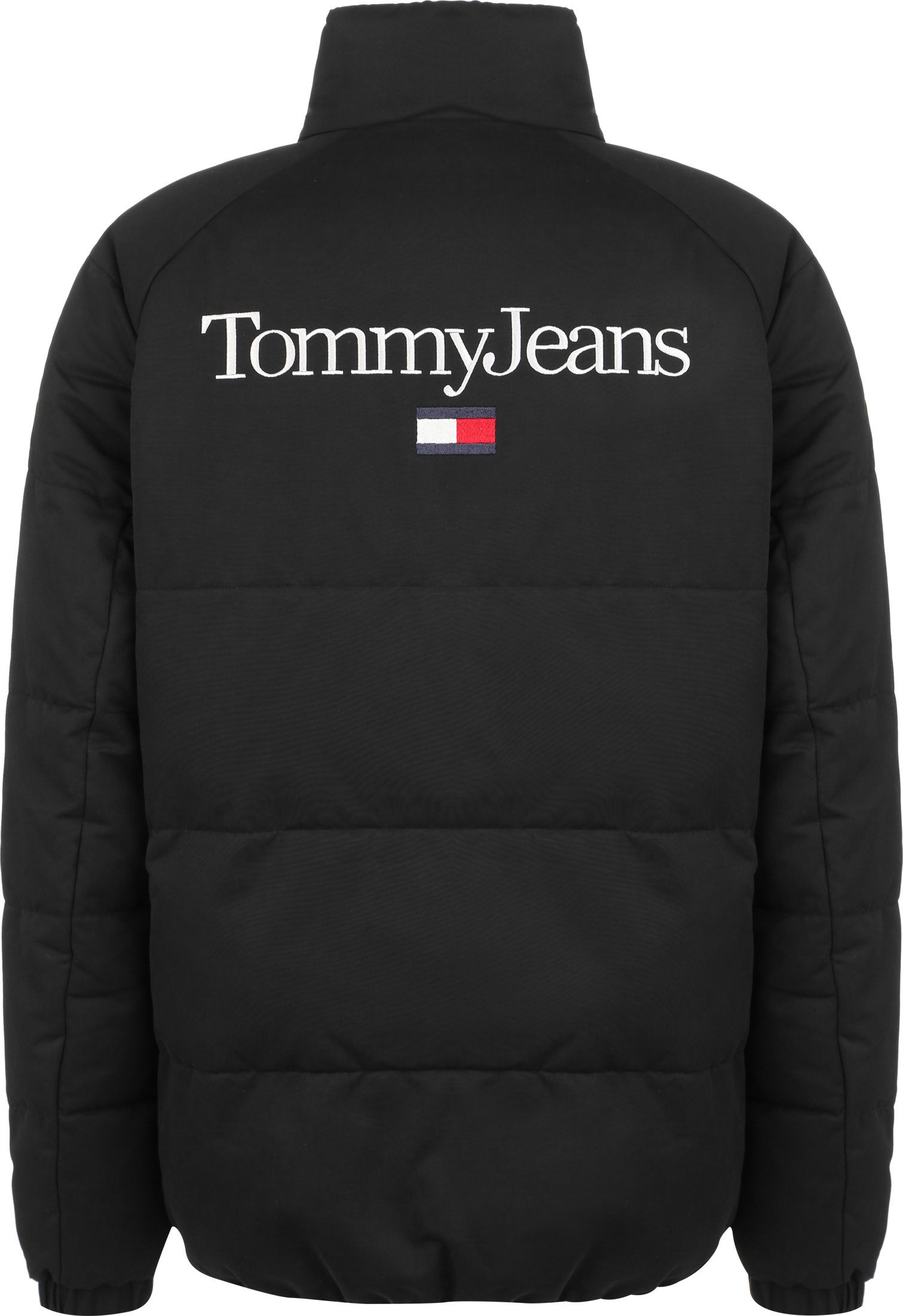 Winterjacke »Herren Tommy Jeans Graphic Puffer Winterjacke«, (1 St.)