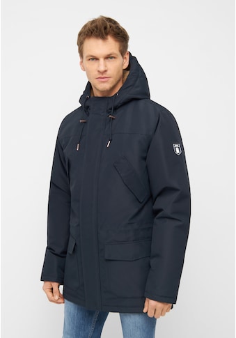 Derbe Winterjacke »Festholm« su Kapuze Wasse...